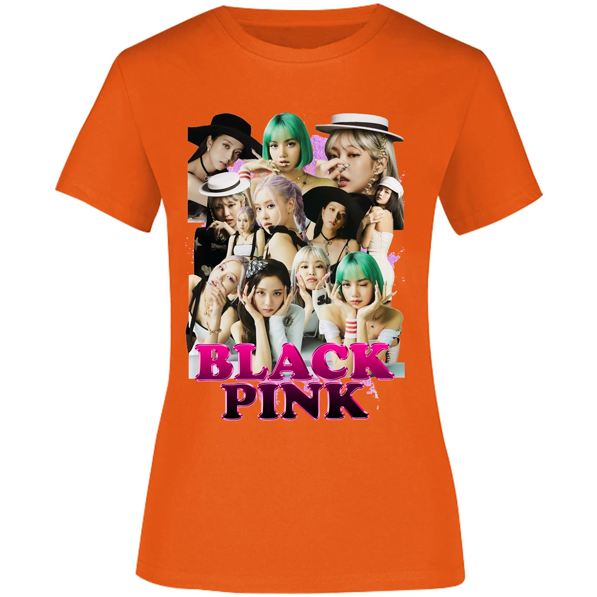 Blusa Musica Black Pink Printable Blusa para Mujer 1