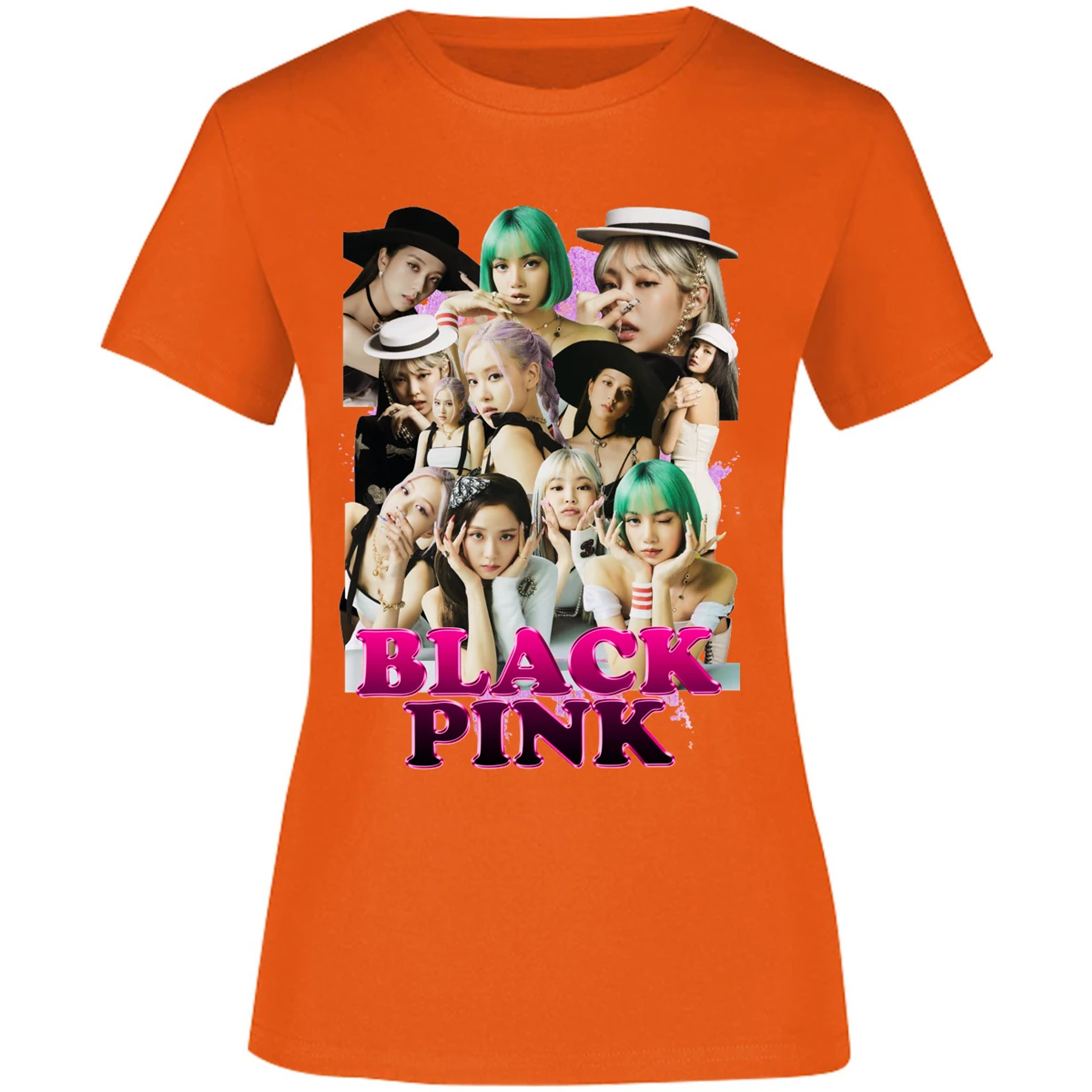 Blusa Musica Black Pink Printable Blusa para Mujer 1