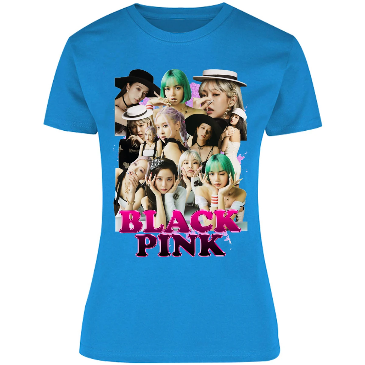 Blusa Musica Black Pink Printable Blusa para Mujer 4