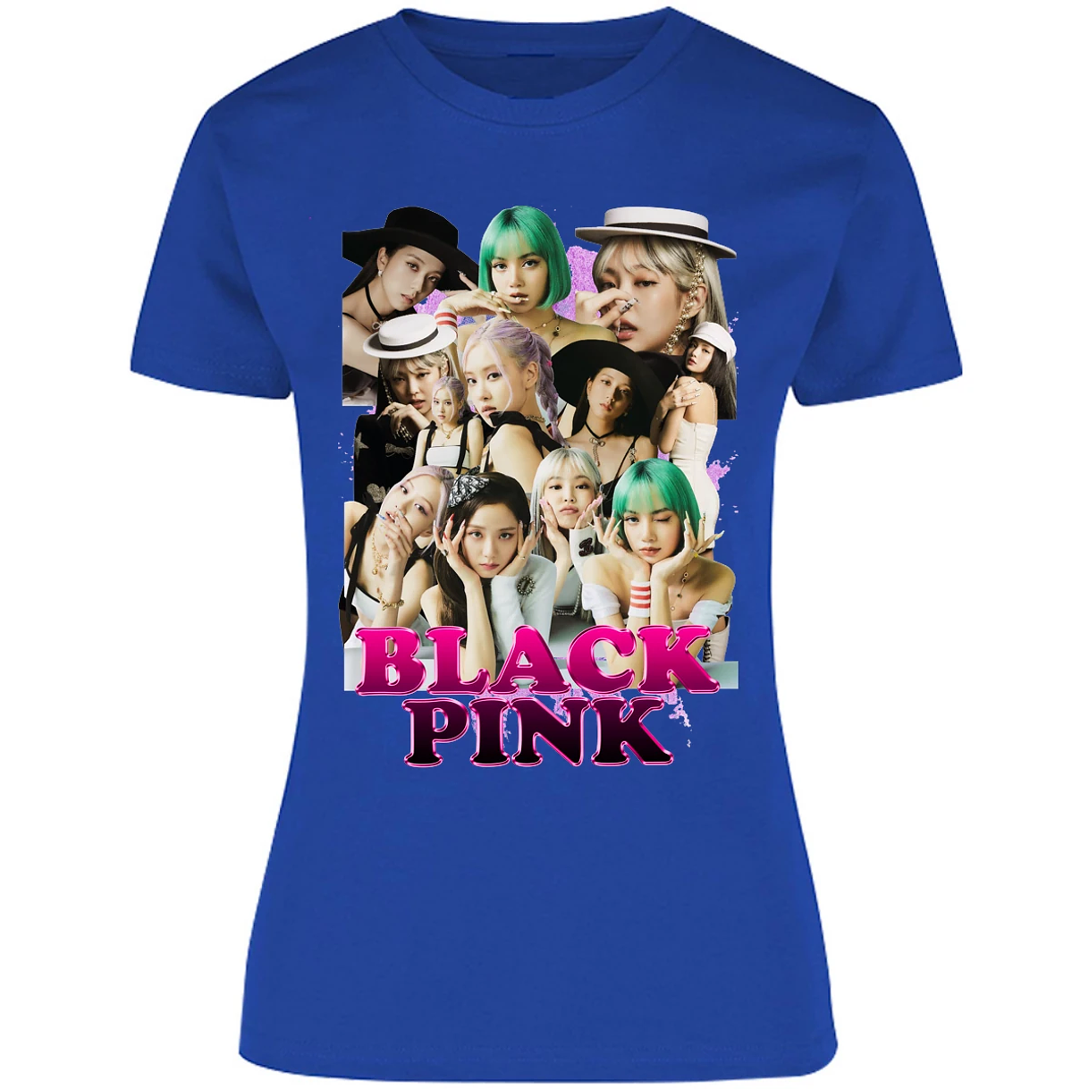 Blusa Musica Black Pink Printable Blusa para Mujer 5