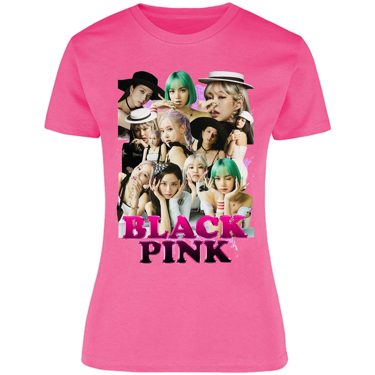 Blusa Musica Black Pink Printable Blusa para Mujer 10