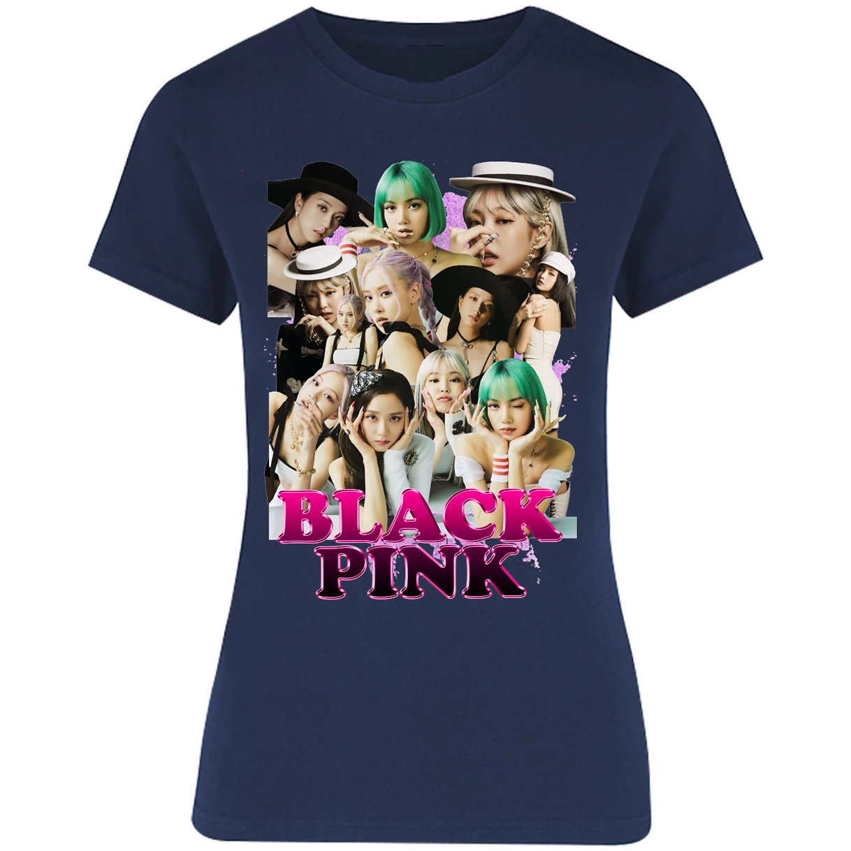 Blusa Musica Black Pink Printable Blusa para Mujer 13