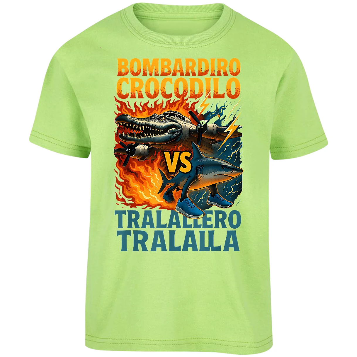 Playera Memes Tralalero Tralal para Niño 3