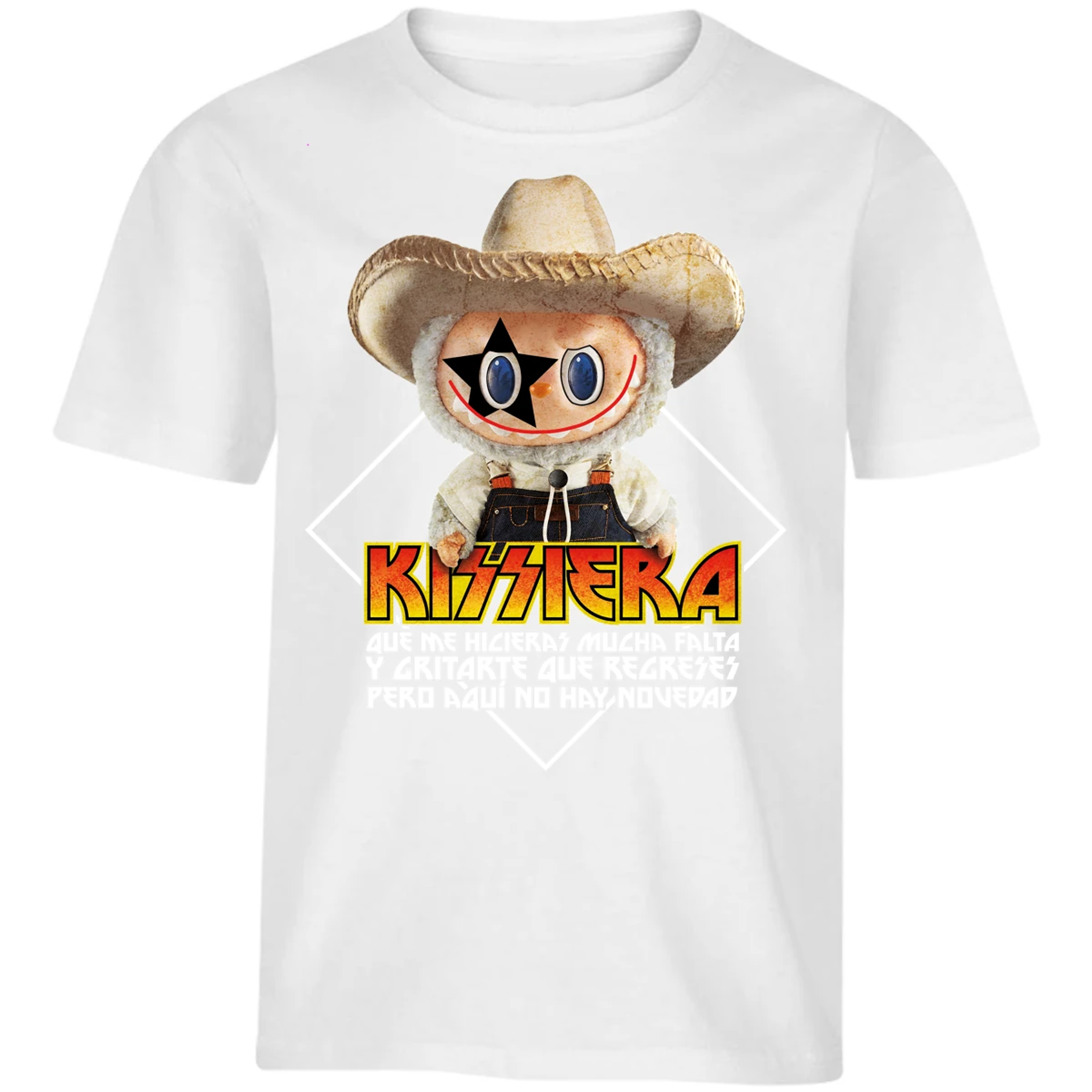 Playera Labubu Labubus Norteos Kissiera para Niño 16