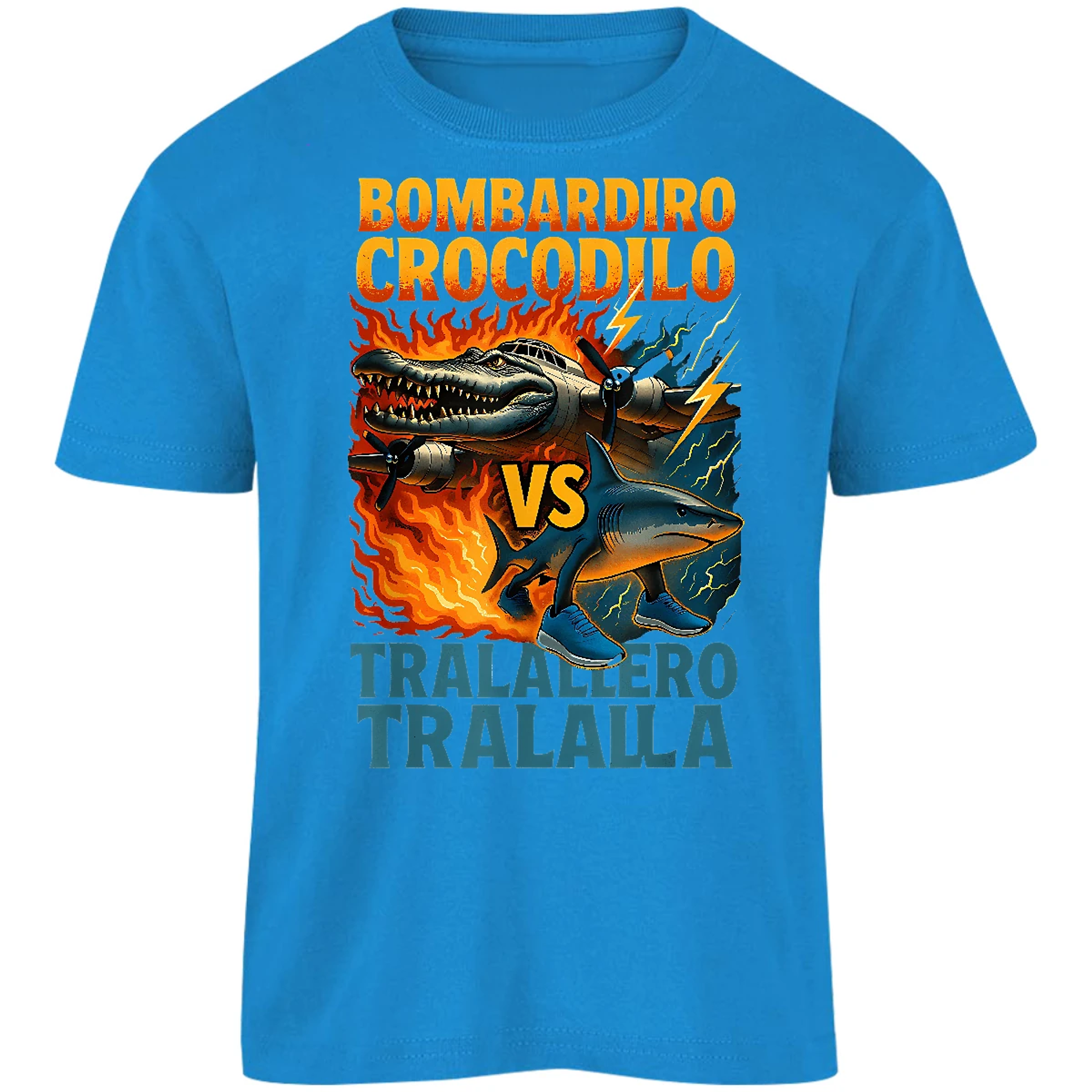 Playera Memes Tralalero Tralal para Niño 7