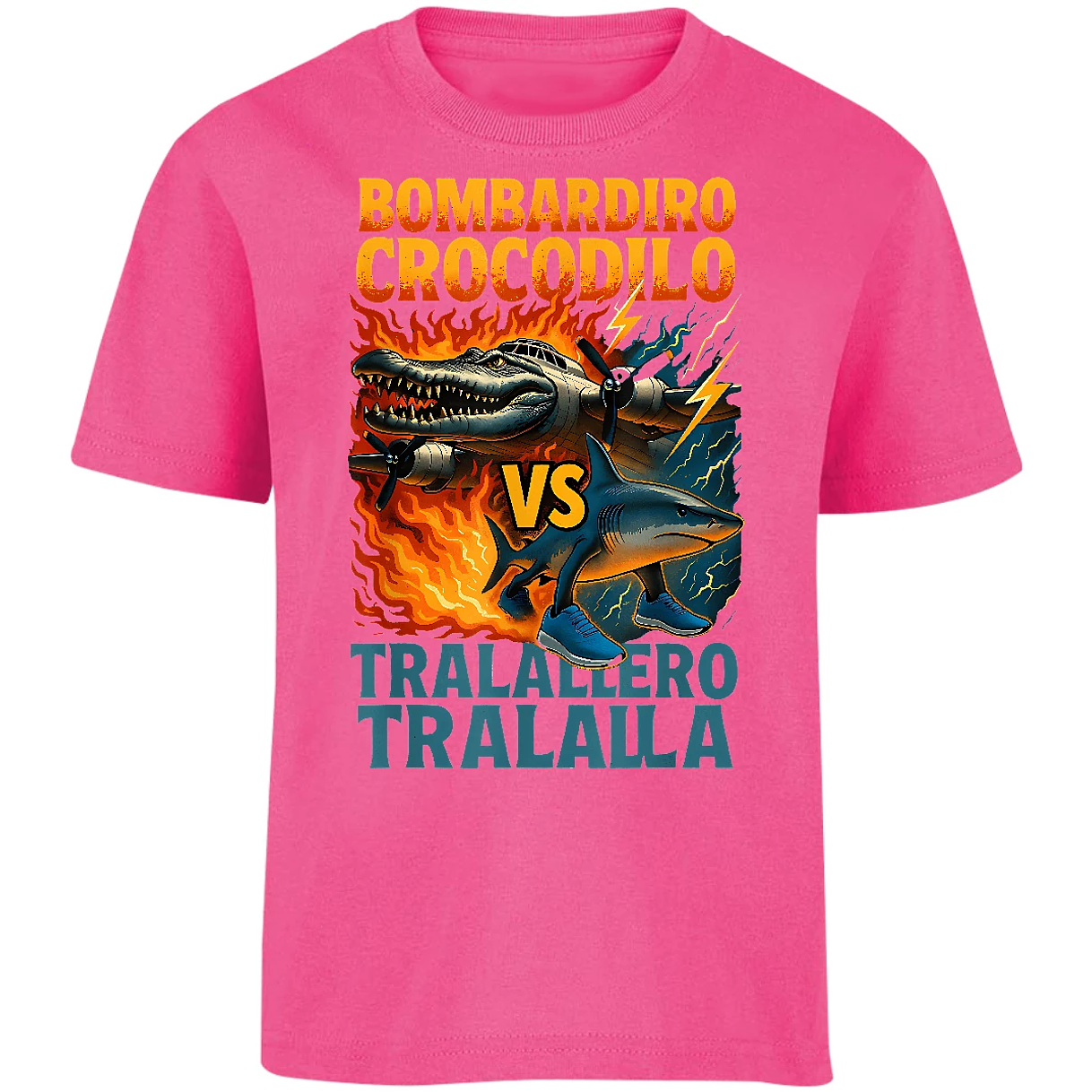 Playera Memes Tralalero Tralal para Niño 10