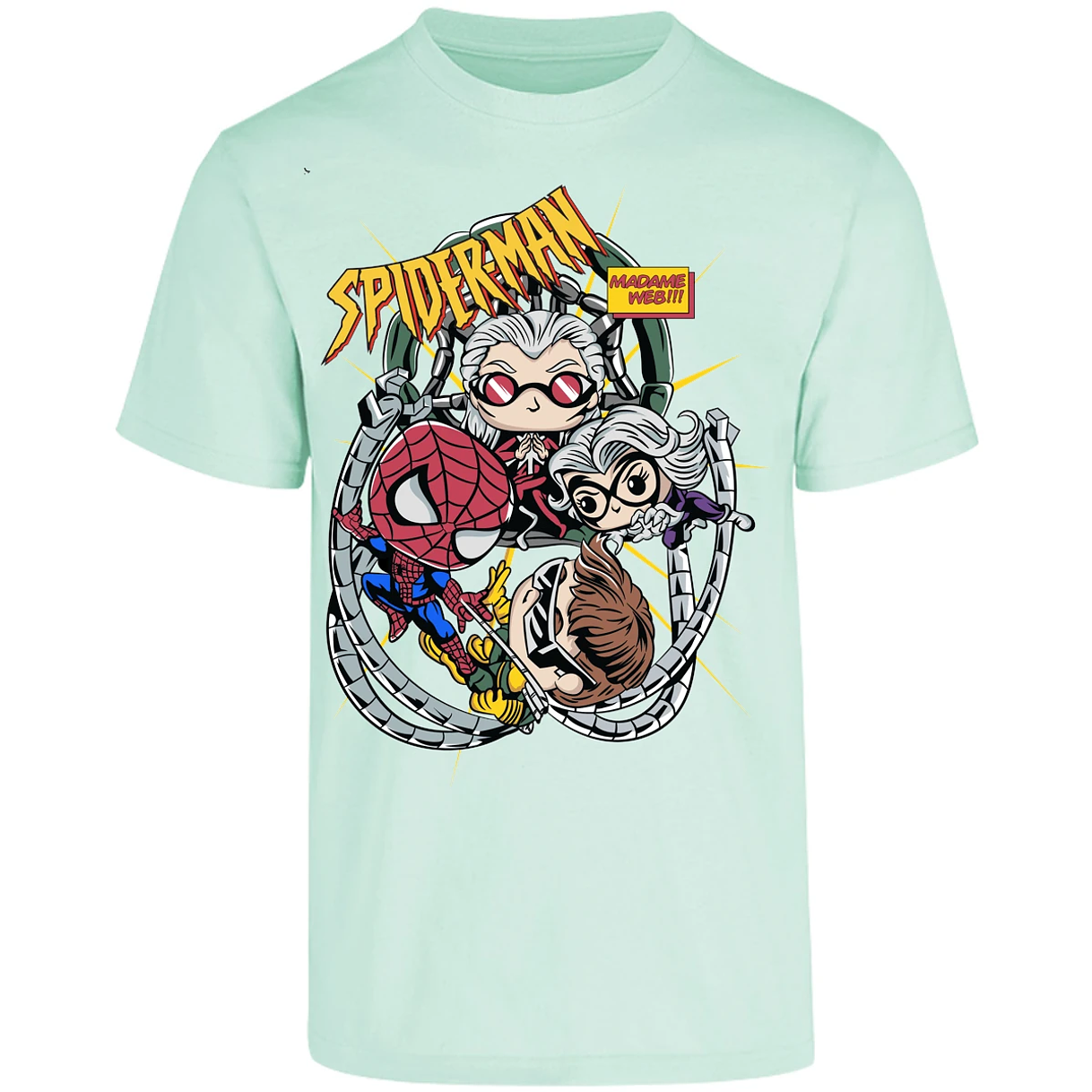 Playera Marvel Spiderman Madame Web para Adulto 11