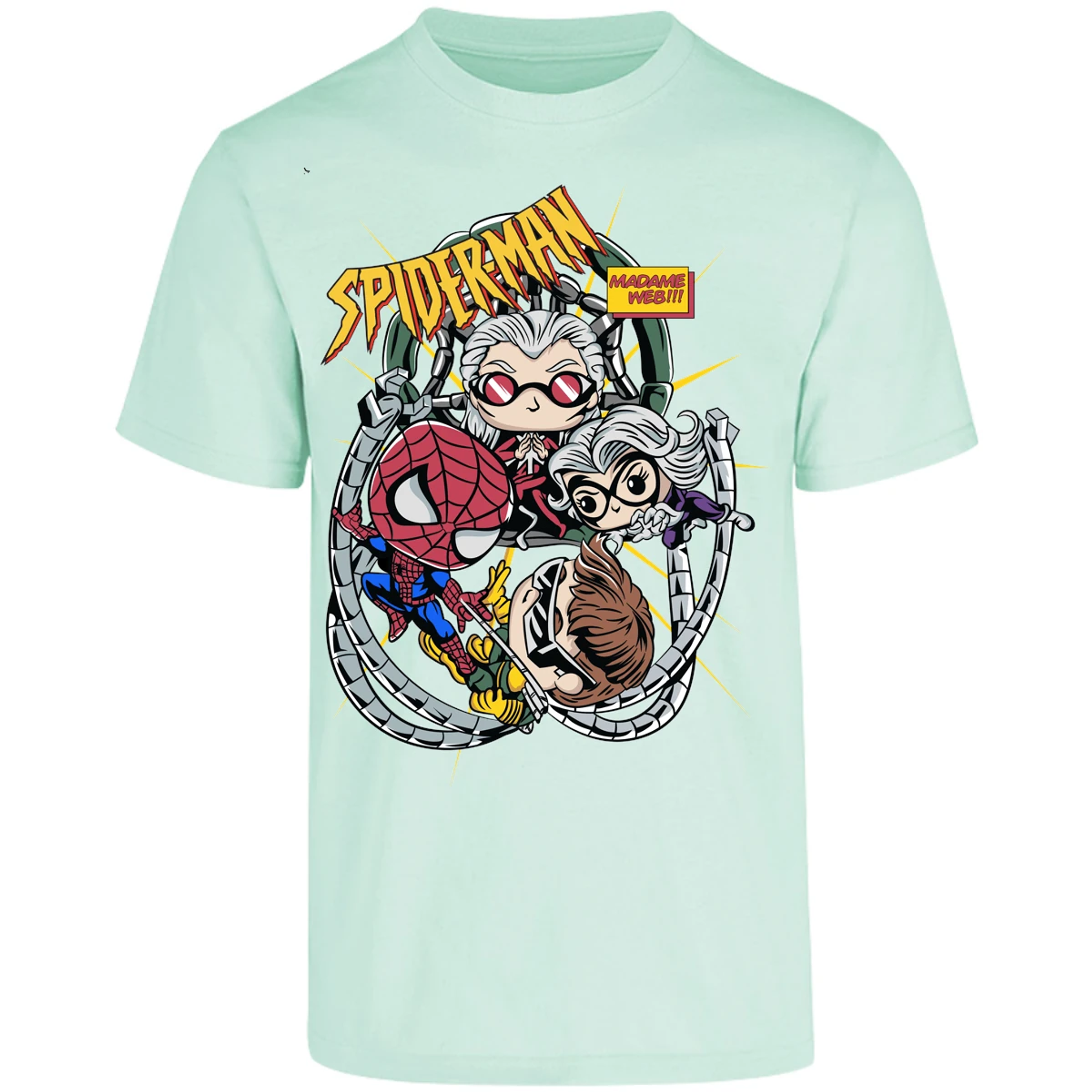 Playera Marvel Spiderman Madame Web para Adulto 11
