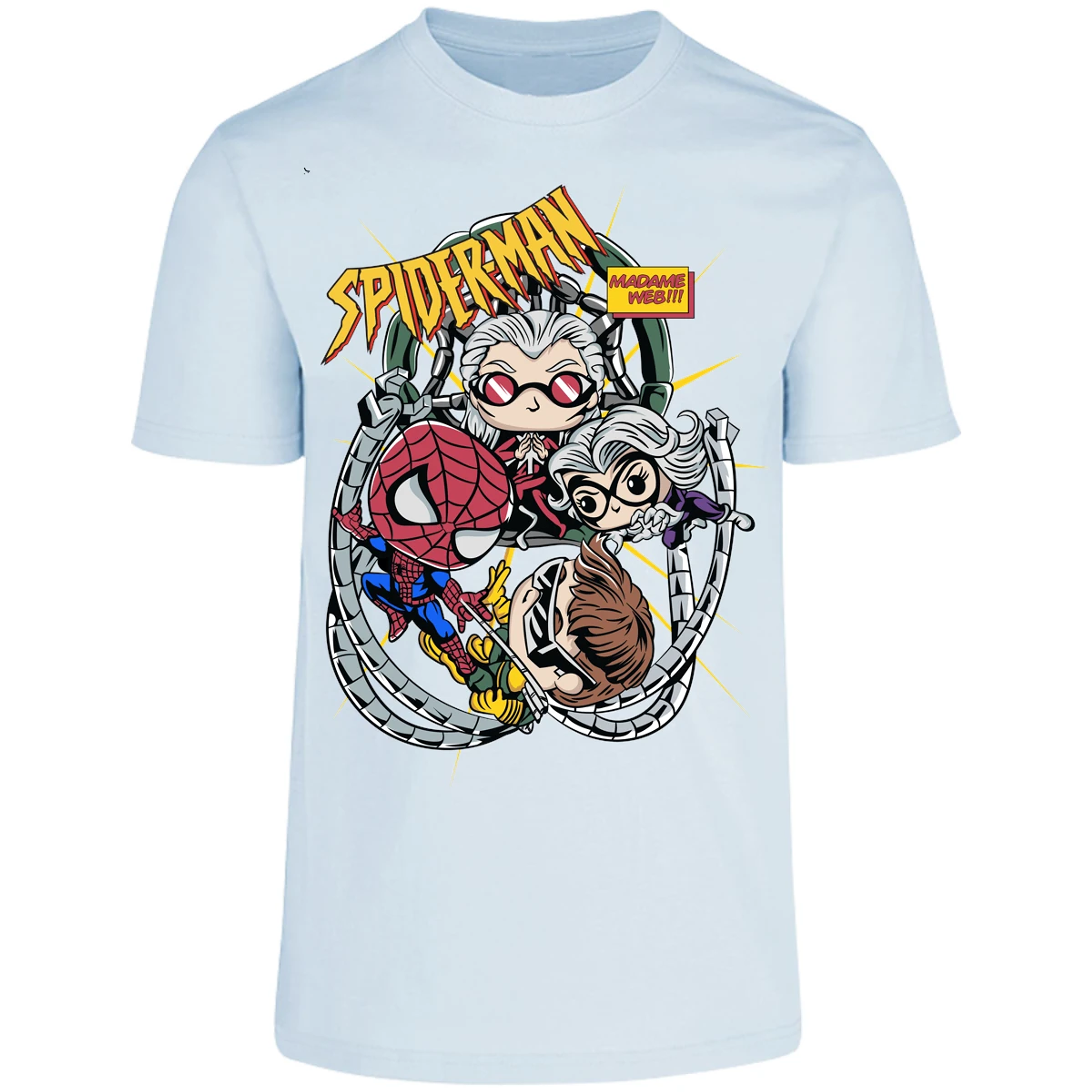 Playera Marvel Spiderman Madame Web para Adulto 24