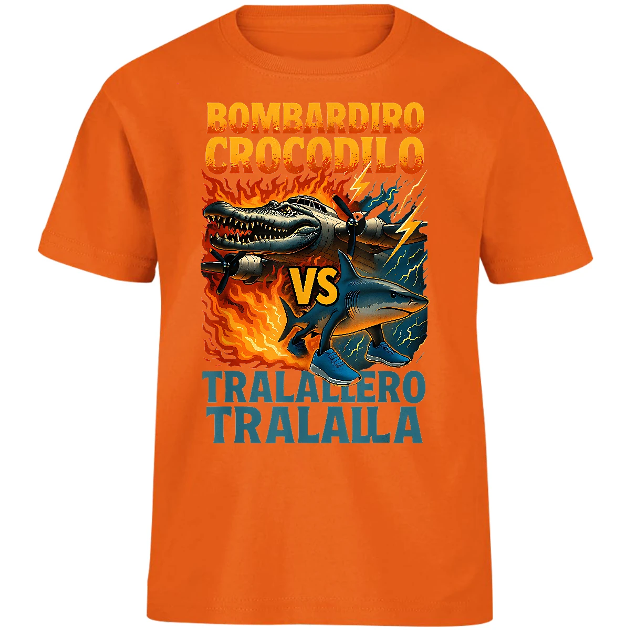 Playera Memes Tralalero Tralal para Niño 13