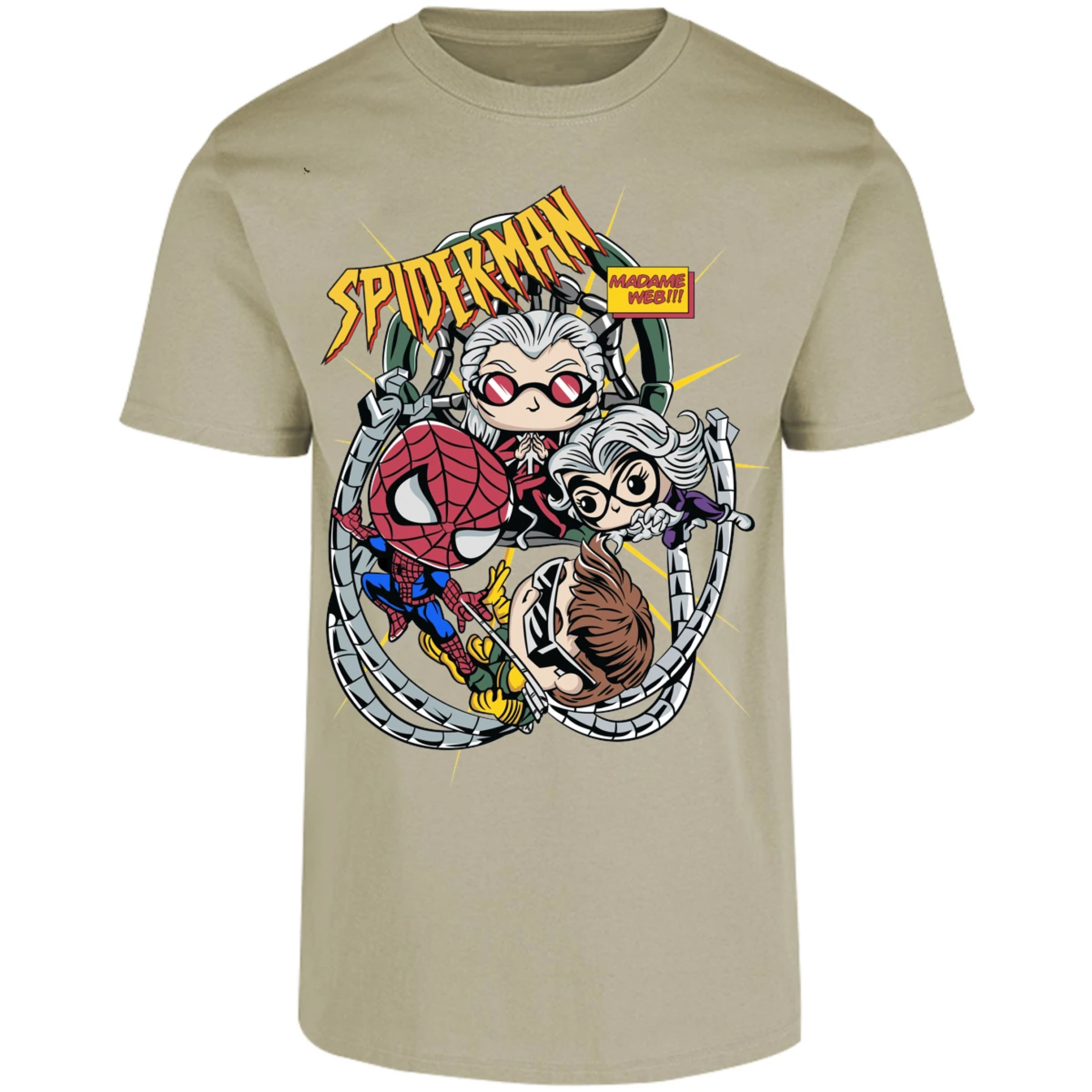 Playera Marvel Spiderman Madame Web para Adulto 20