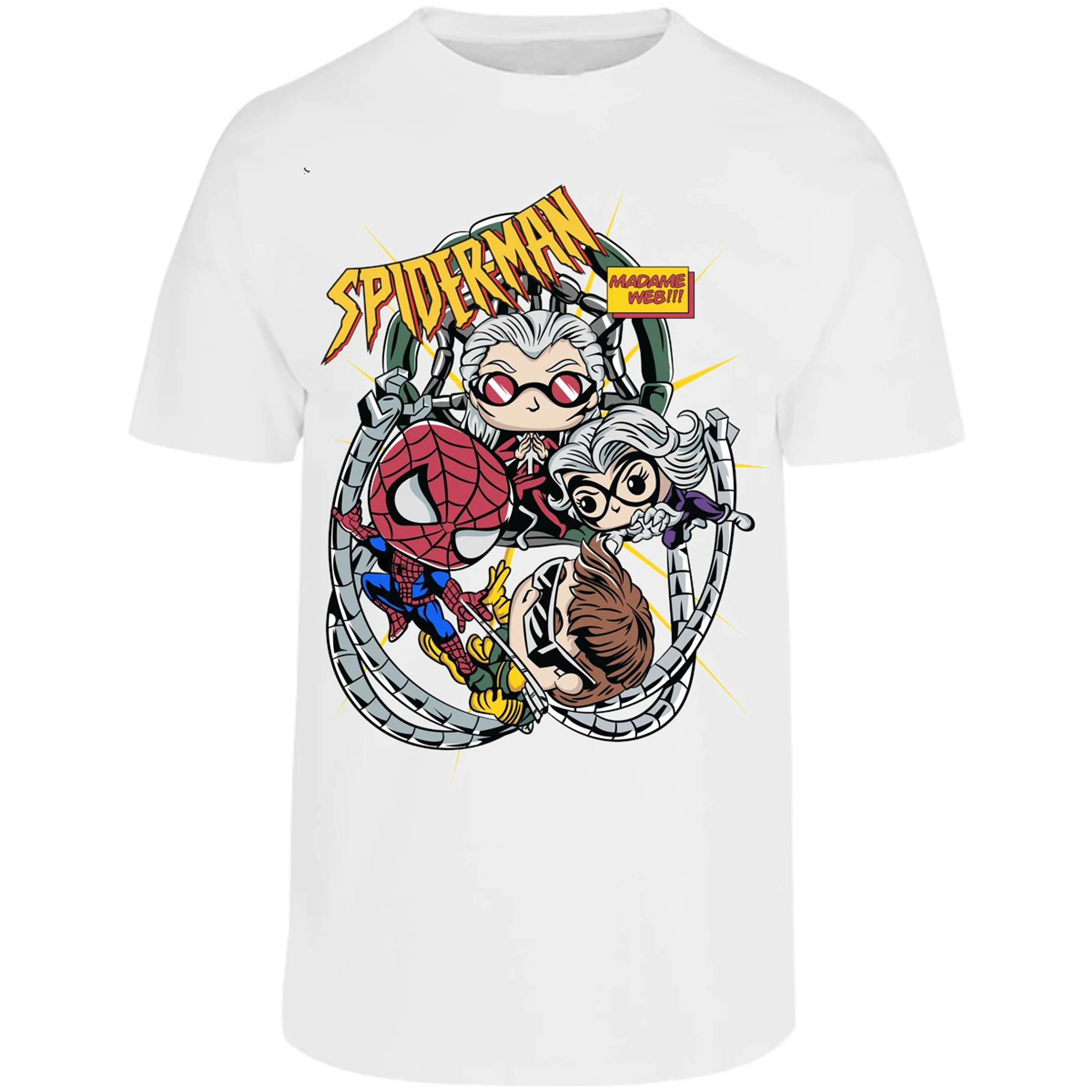 Playera Marvel Spiderman Madame Web para Adulto 5