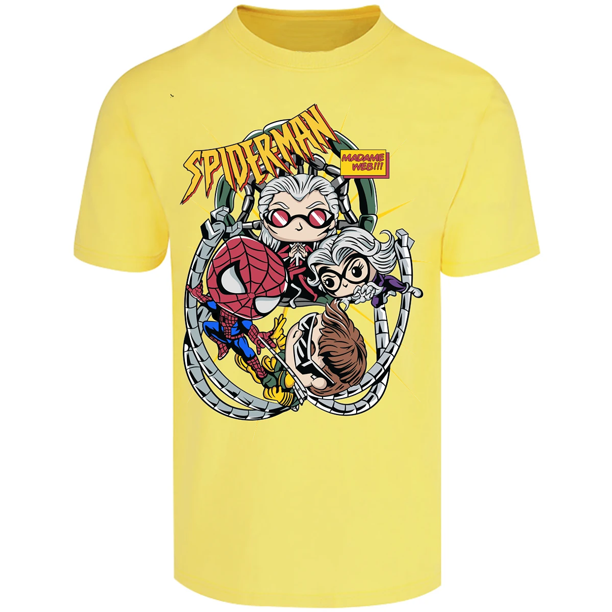 Playera Marvel Spiderman Madame Web para Adulto 4