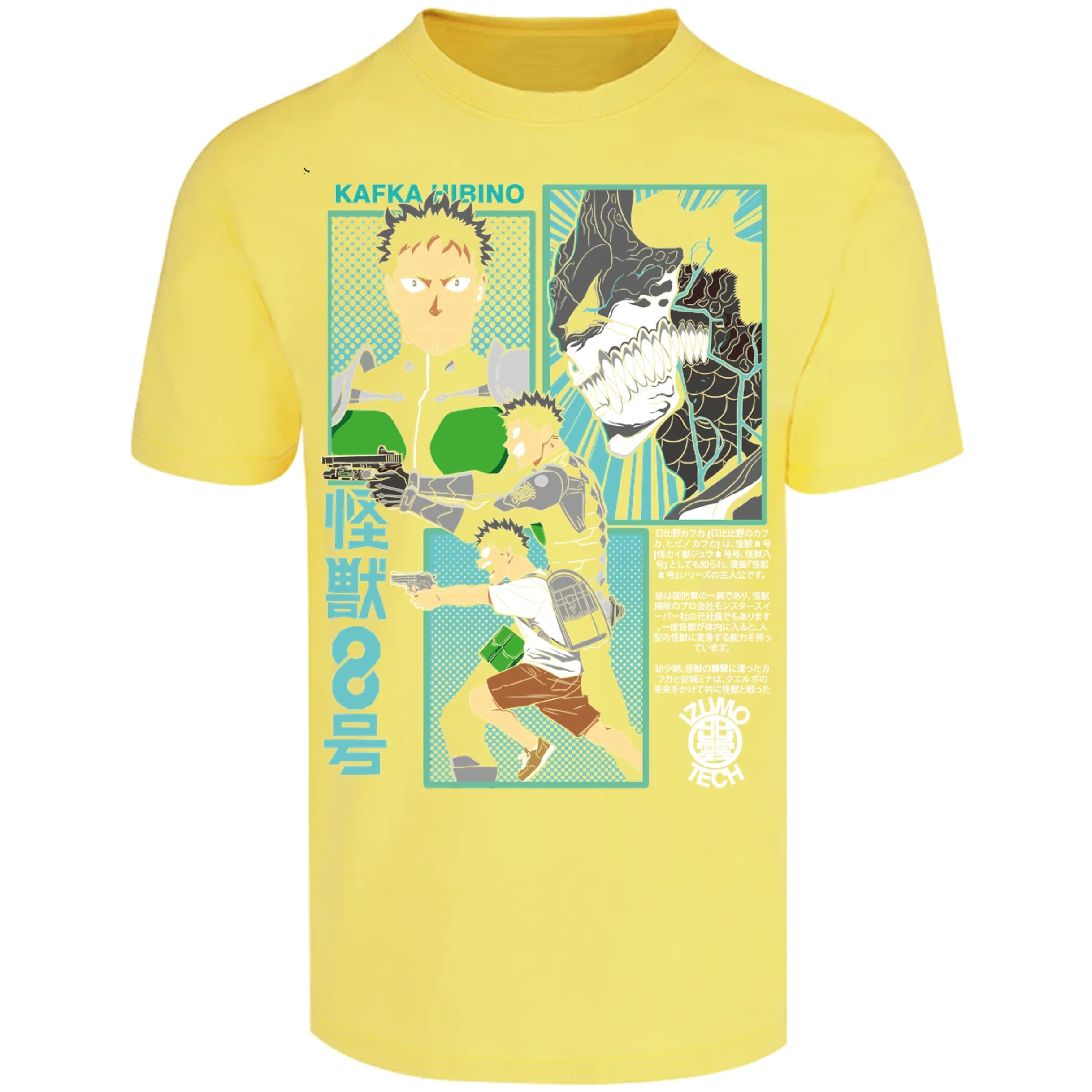 Playera Kaiju 8 Kafka Kaiju 8 para Adulto 15