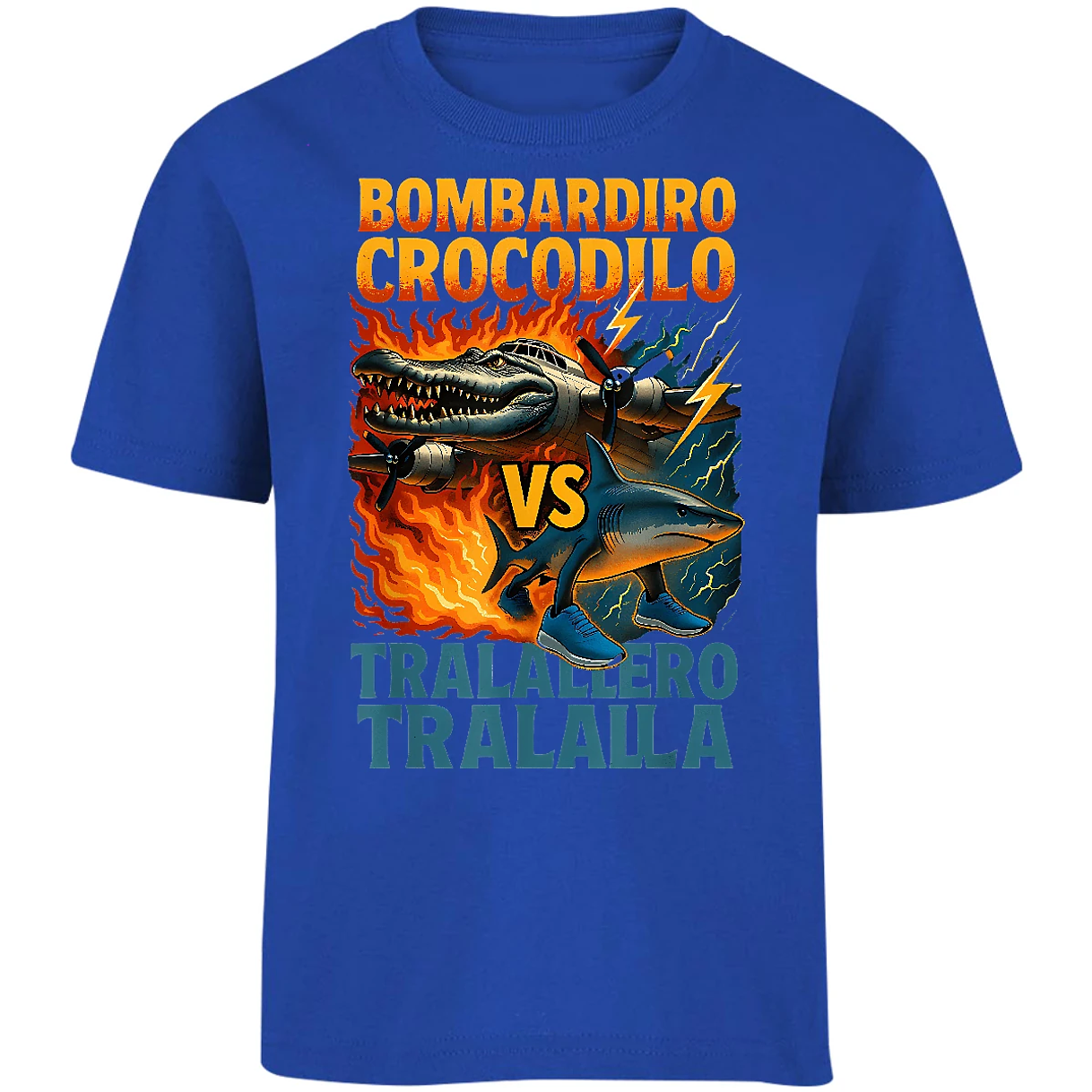 Playera Memes Tralalero Tralal para Niño 16