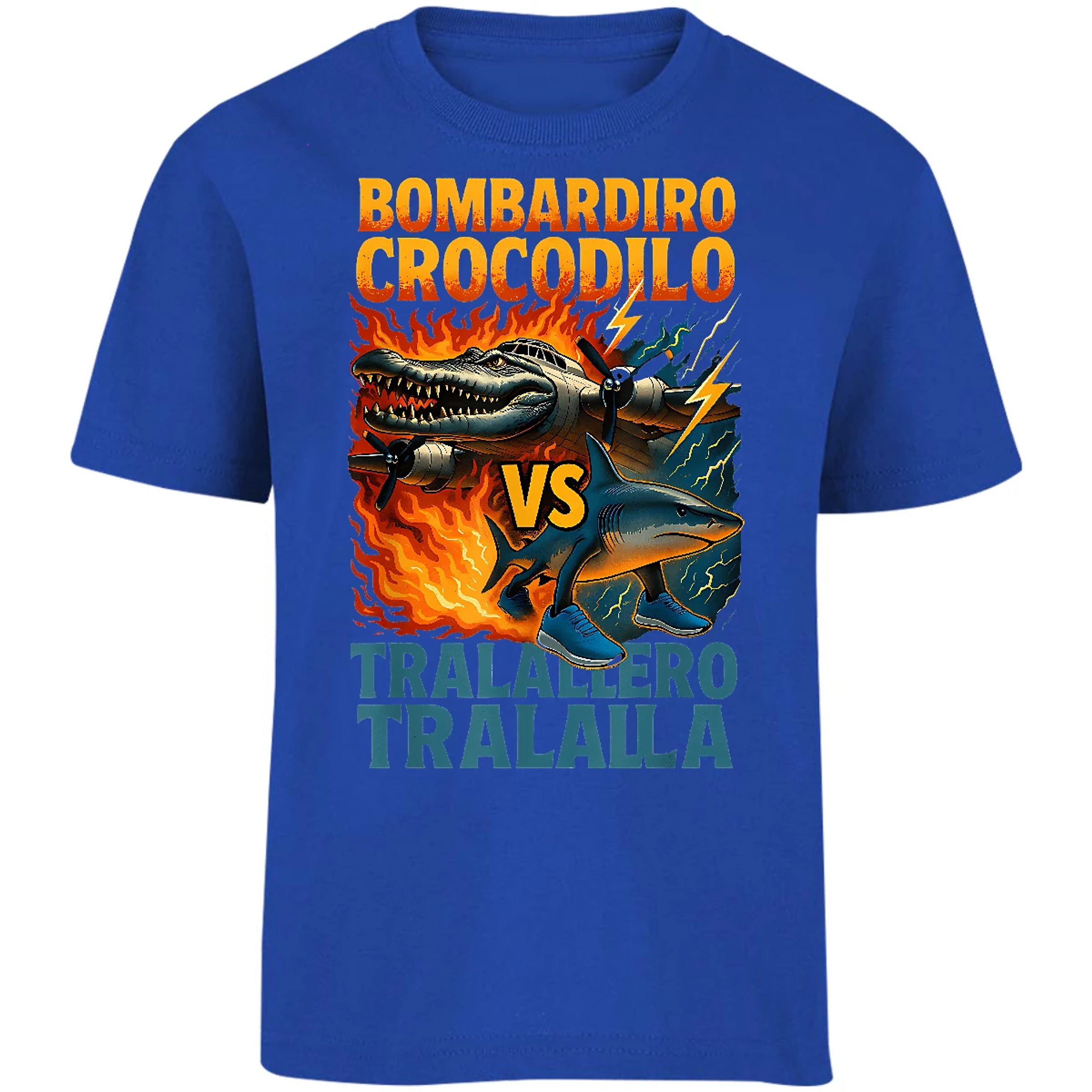 Playera Memes Tralalero Tralal para Niño 16