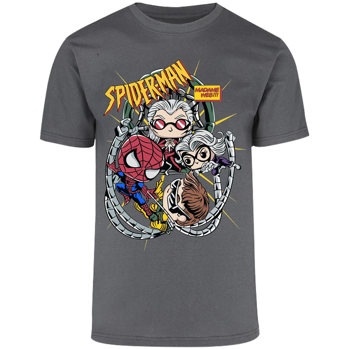 Playera Marvel Spiderman Madame Web para Adulto 30