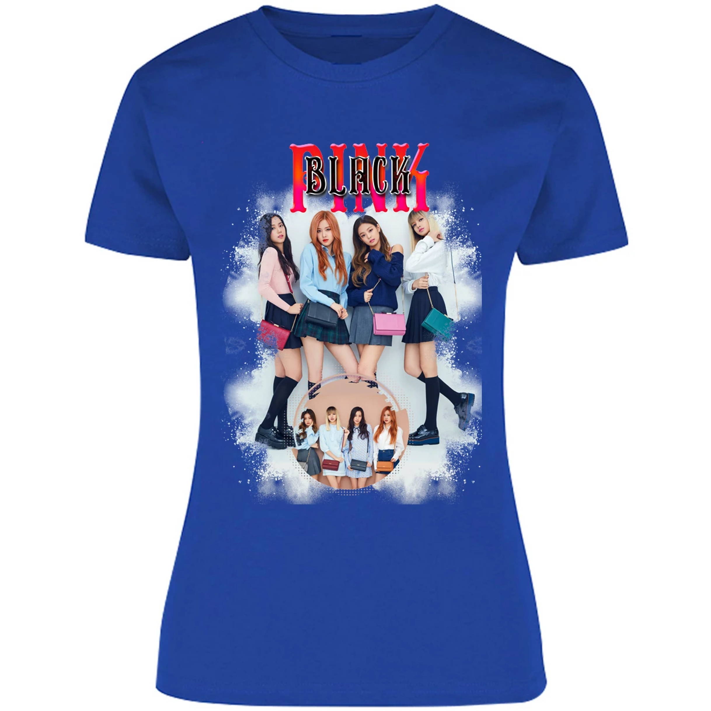 Blusa Musica Black Pink Sublimation Blusa para Mujer 6