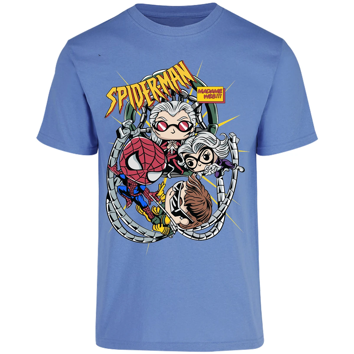 Playera Marvel Spiderman Madame Web para Adulto 28