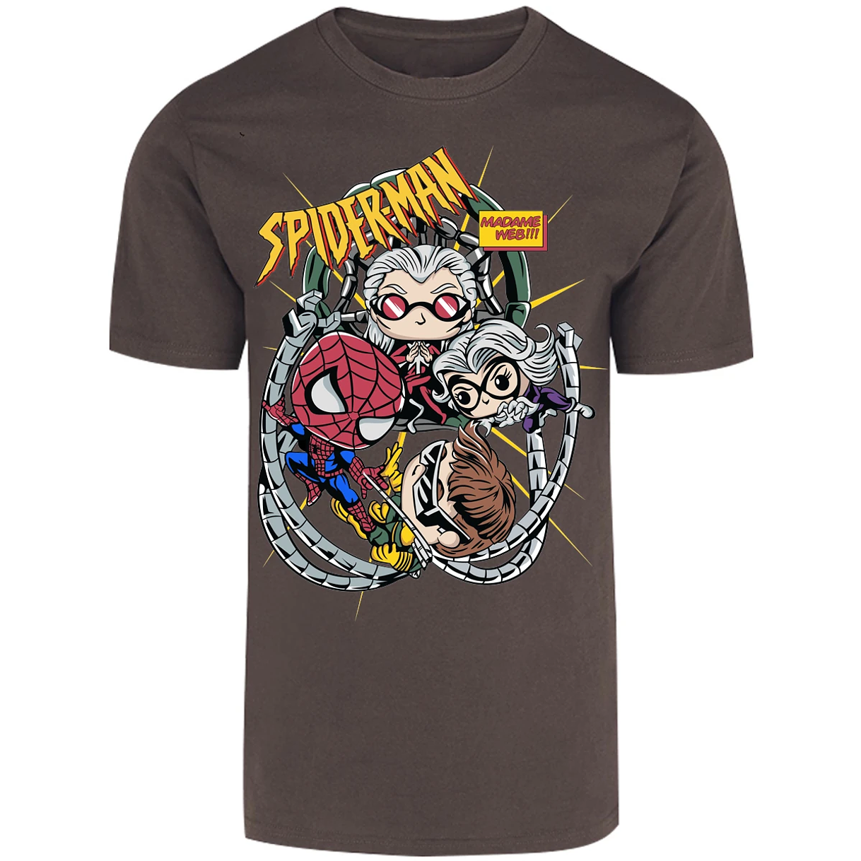 Playera Marvel Spiderman Madame Web para Adulto 13