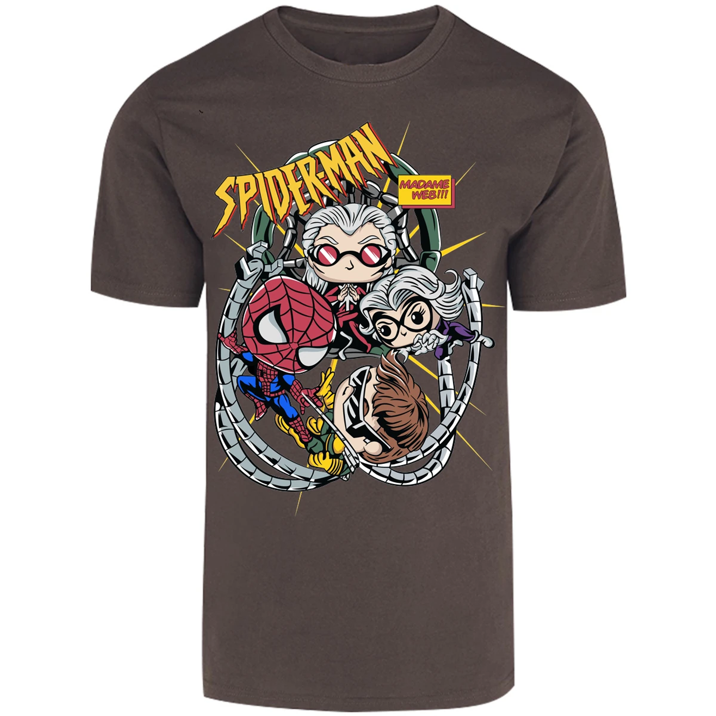 Playera Marvel Spiderman Madame Web para Adulto 13