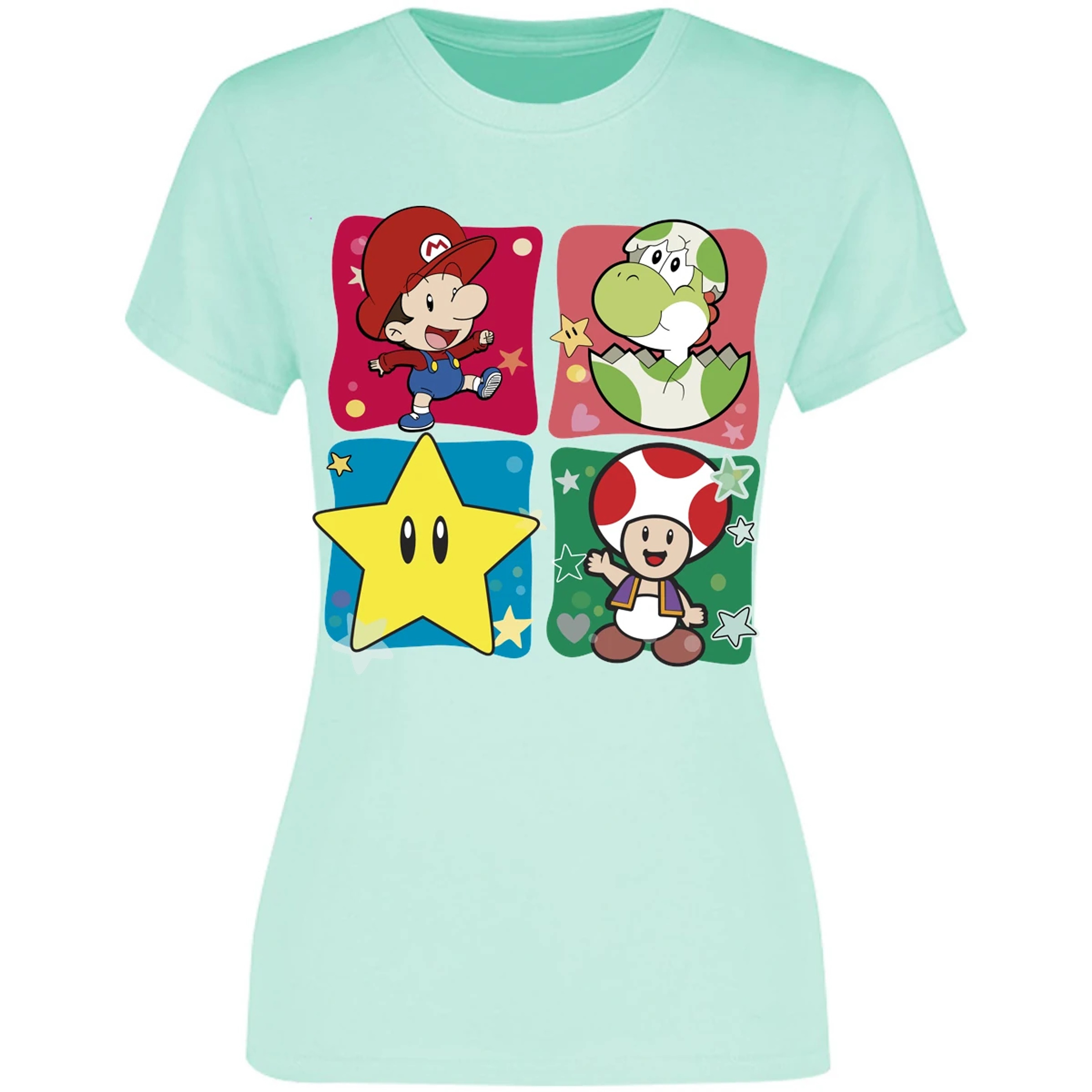 Blusa Mario Bros Baby Mario Blusa para Mujer 1