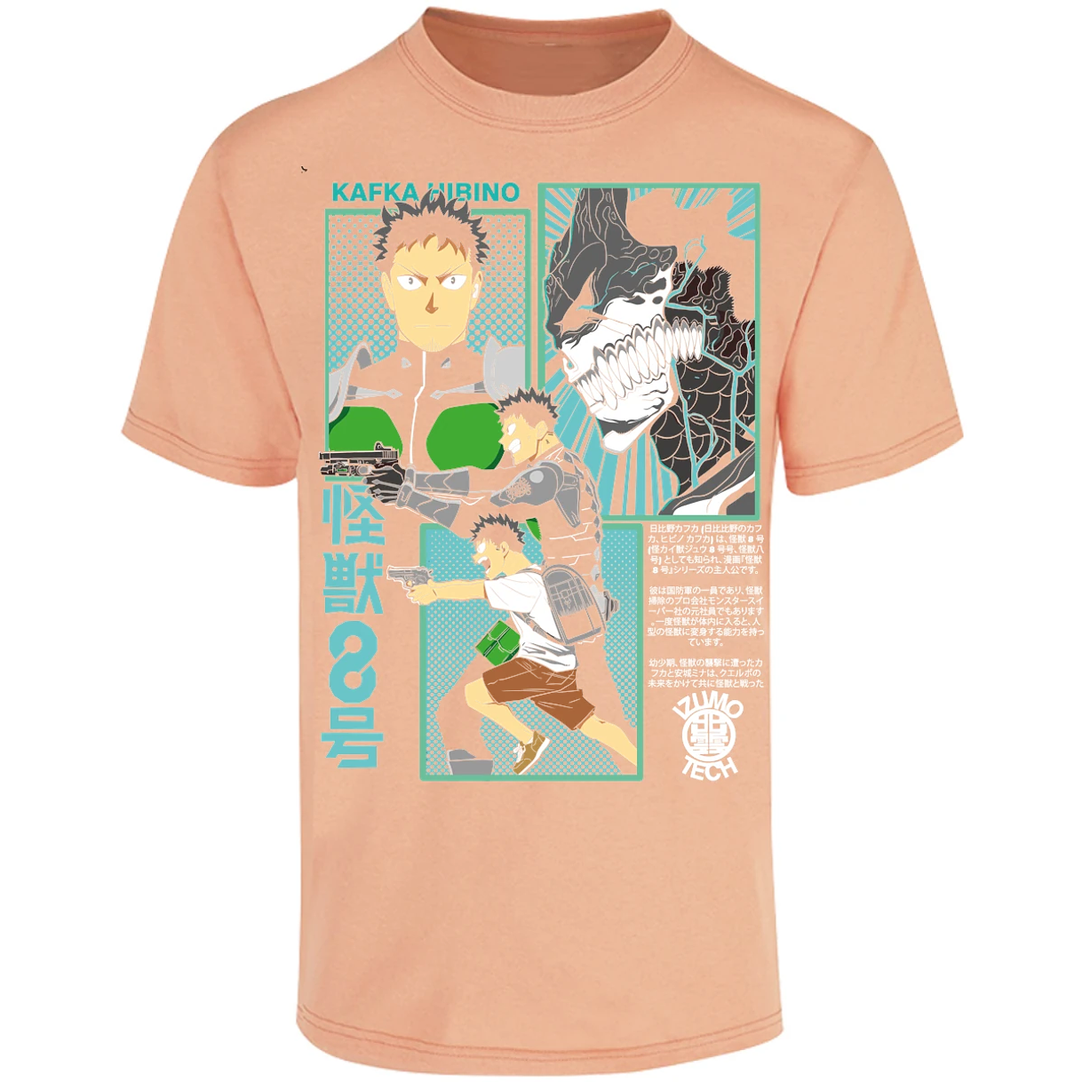 Playera Kaiju 8 Kafka Kaiju 8 para Adulto 12