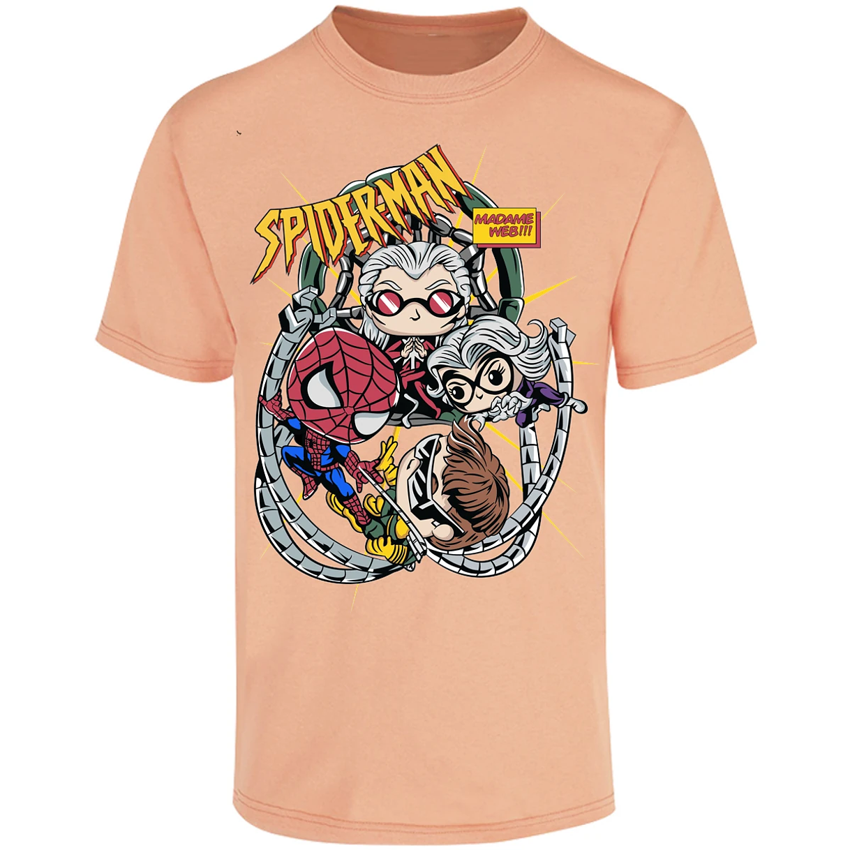 Playera Marvel Spiderman Madame Web para Adulto 15