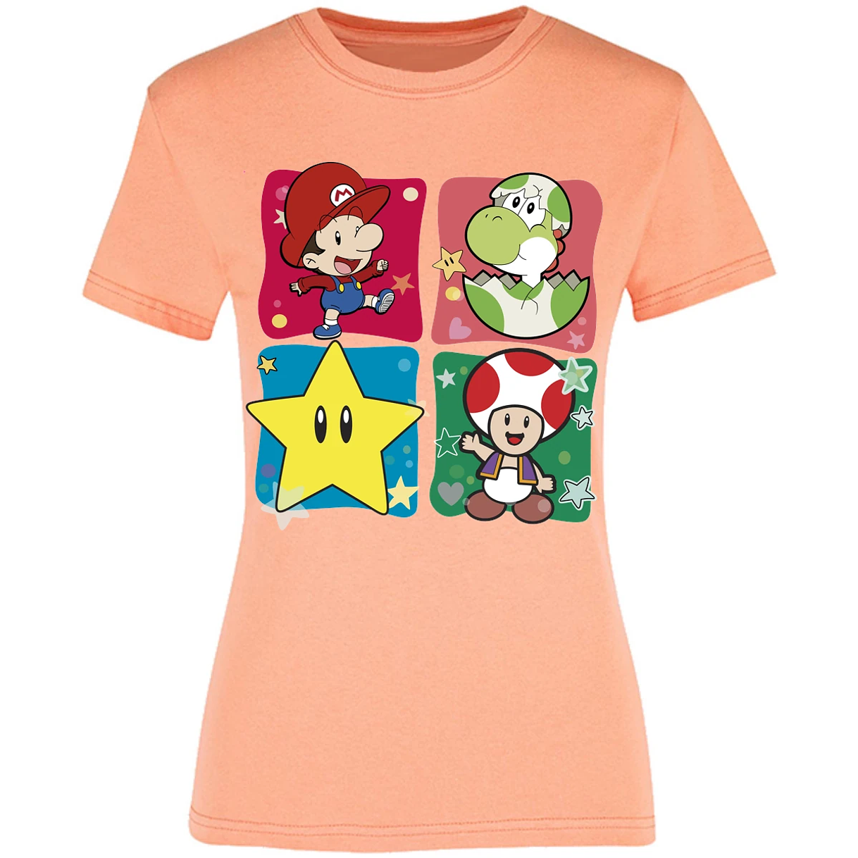 Blusa Mario Bros Baby Mario Blusa para Mujer 12