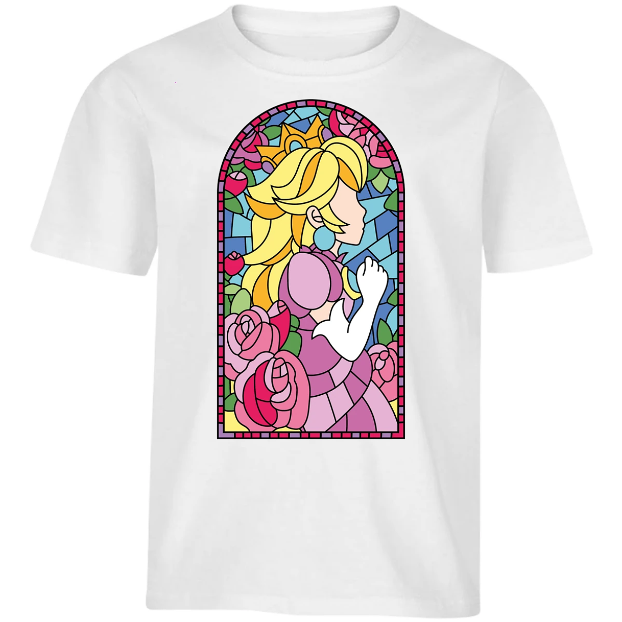 Playera Metroid Vitral Peach para Niño 6