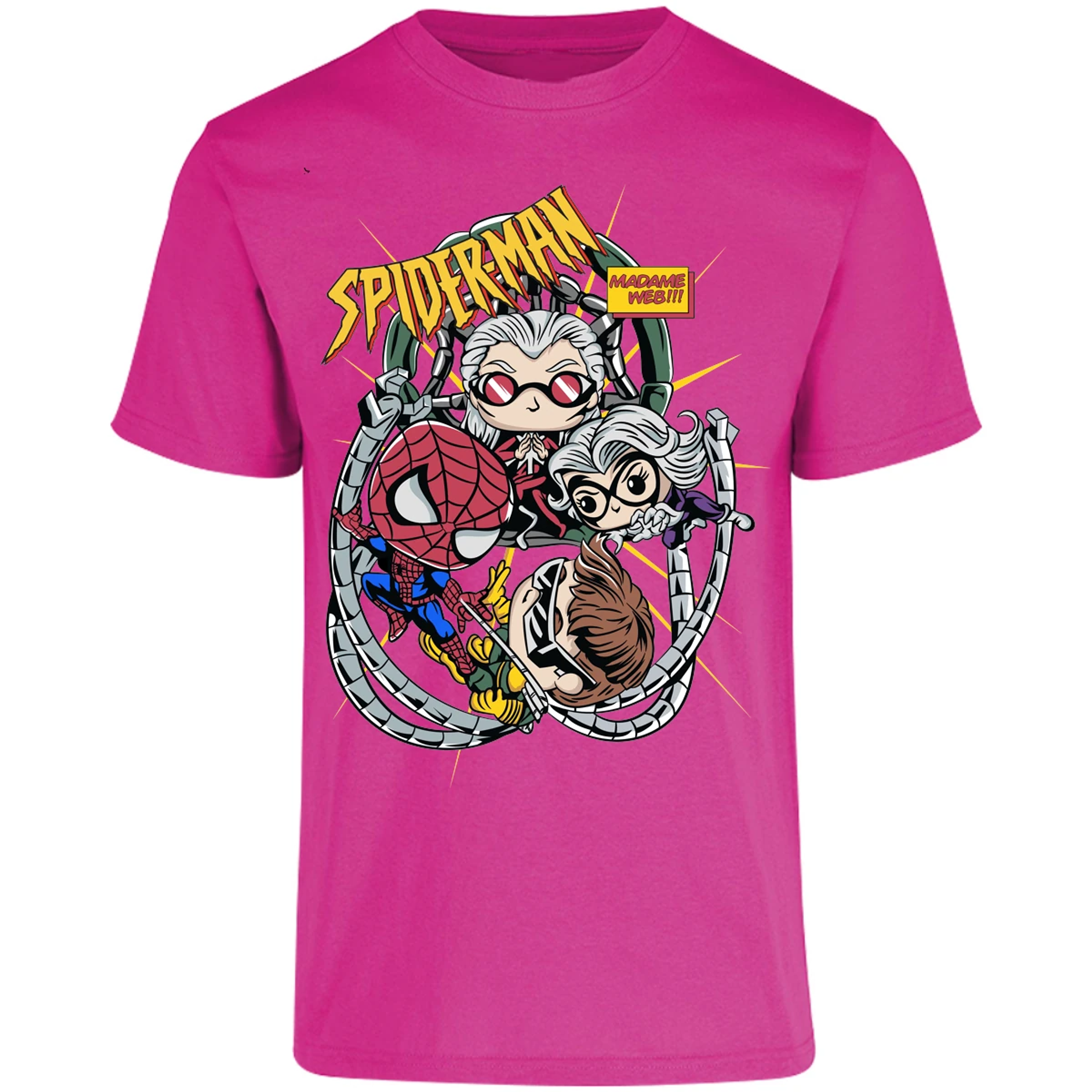 Playera Marvel Spiderman Madame Web para Adulto 10