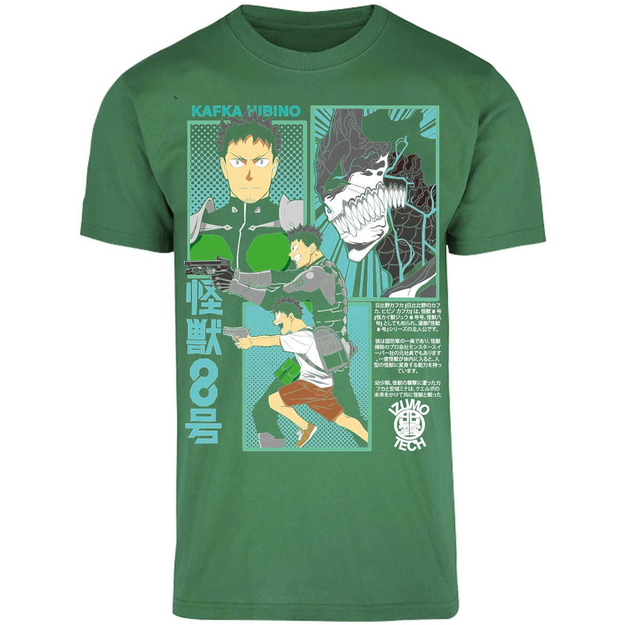 Playera Kaiju 8 Kafka Kaiju 8 para Adulto 28