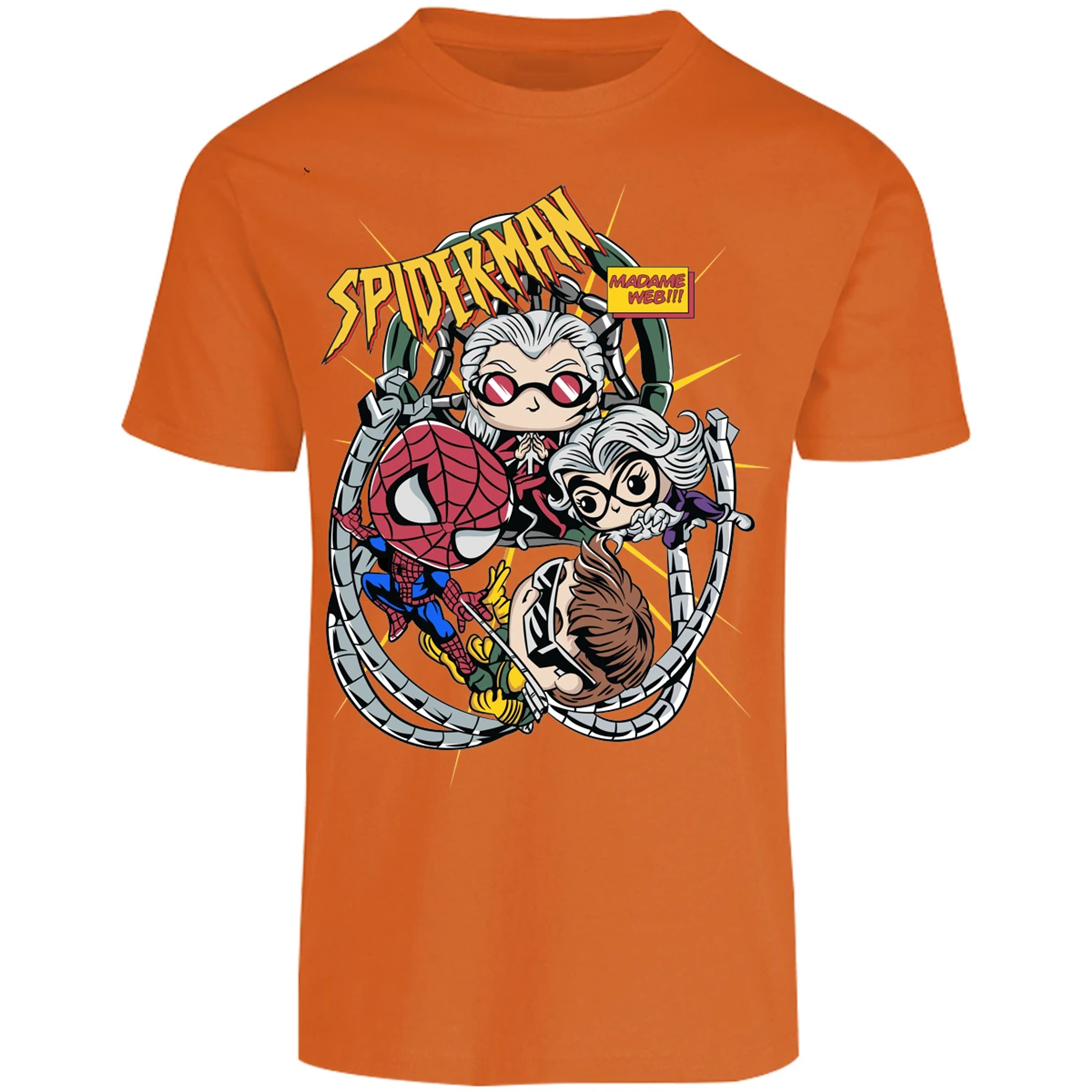 Playera Marvel Spiderman Madame Web para Adulto 1