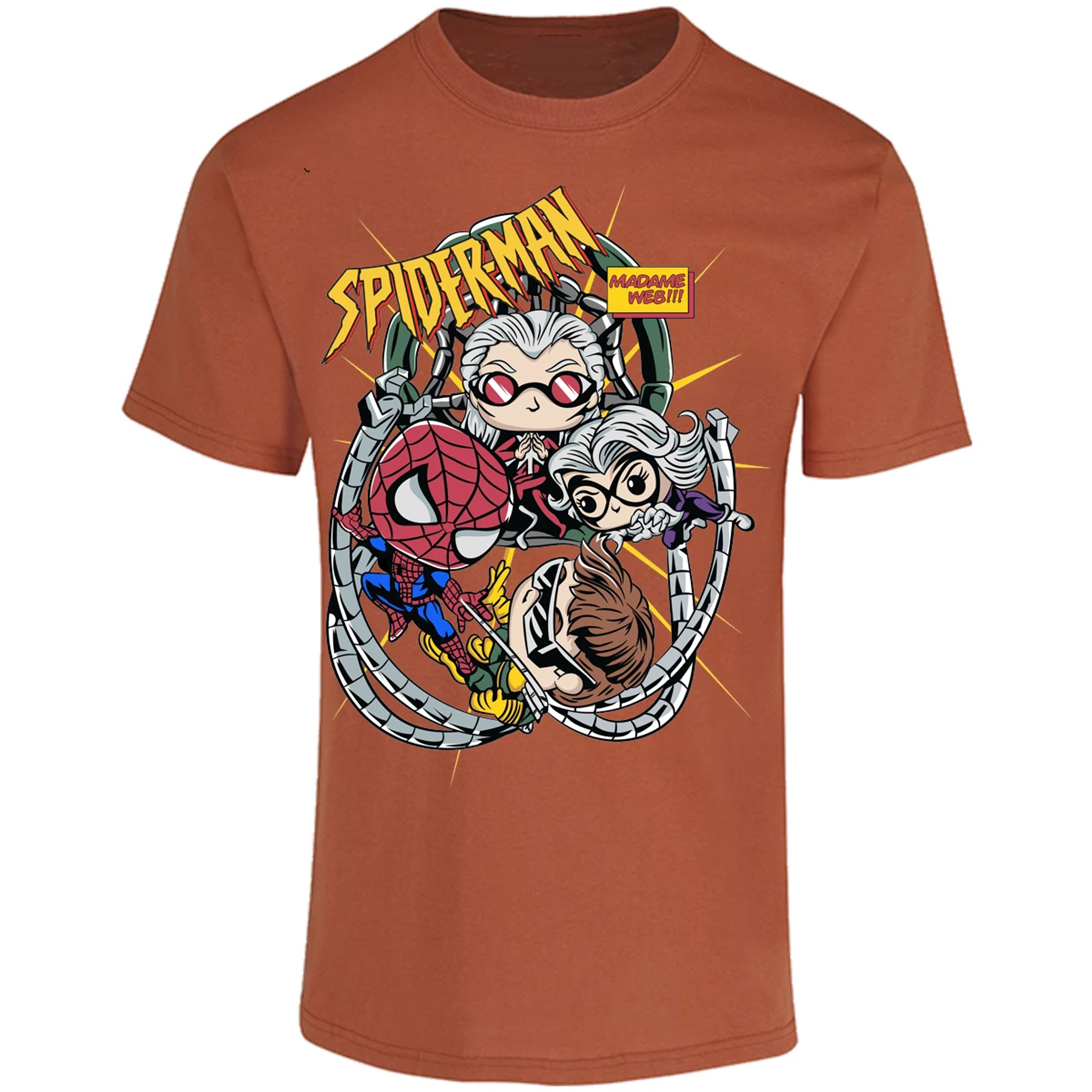 Playera Marvel Spiderman Madame Web para Adulto 9