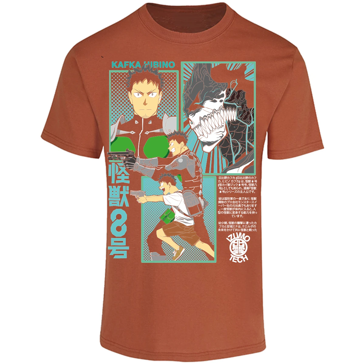 Playera Kaiju 8 Kafka Kaiju 8 para Adulto 4