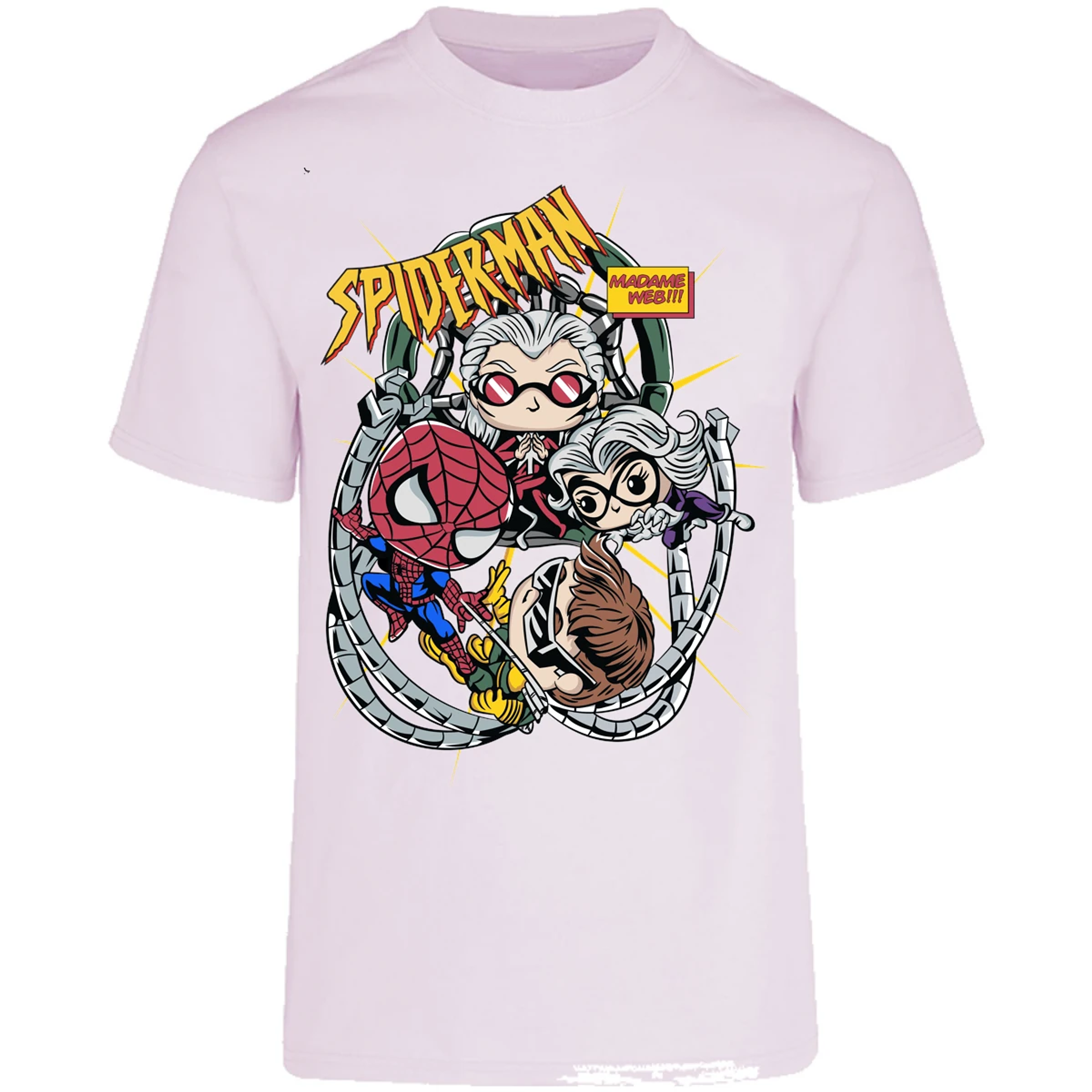 Playera Marvel Spiderman Madame Web para Adulto 16