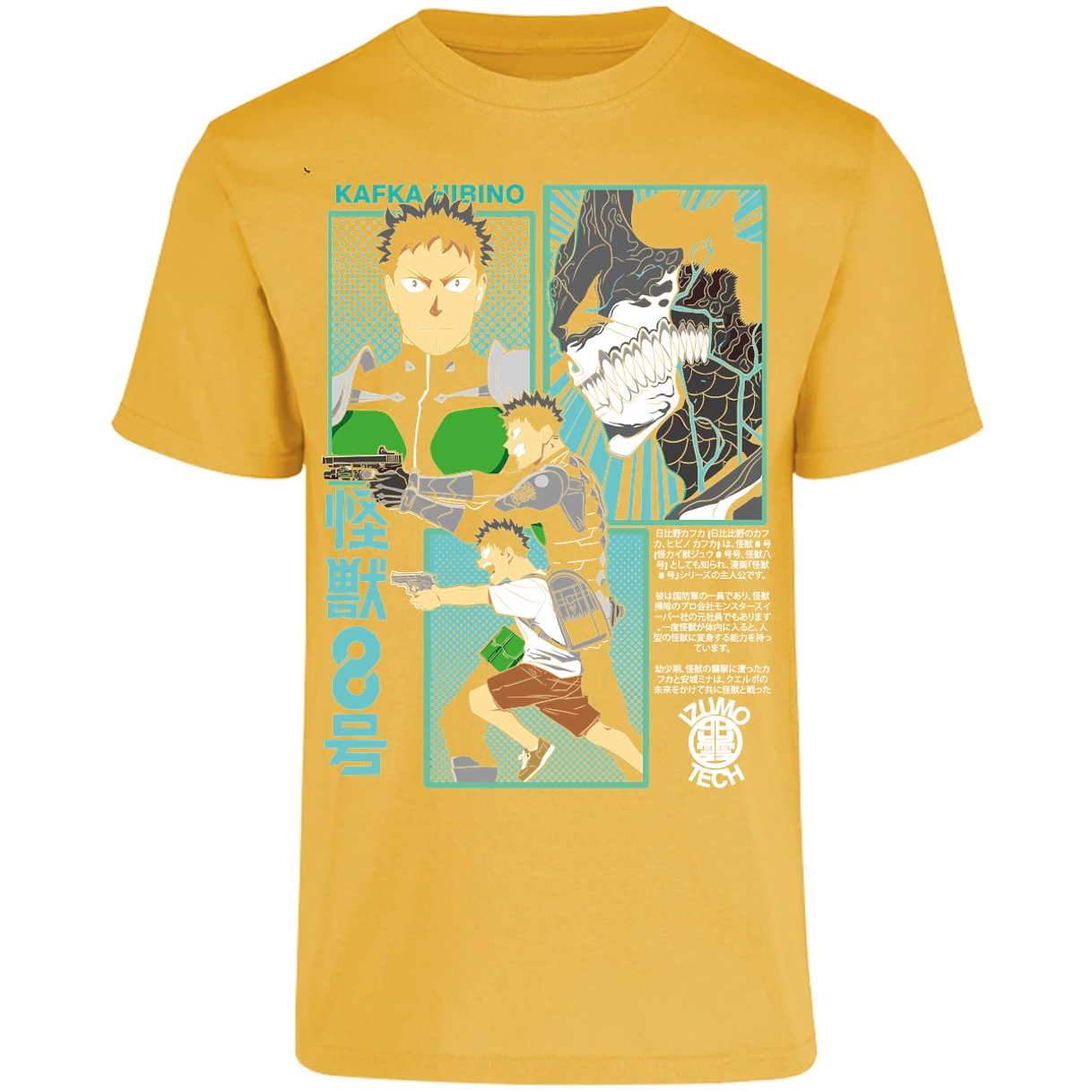 Playera Kaiju 8 Kafka Kaiju 8 para Adulto 7