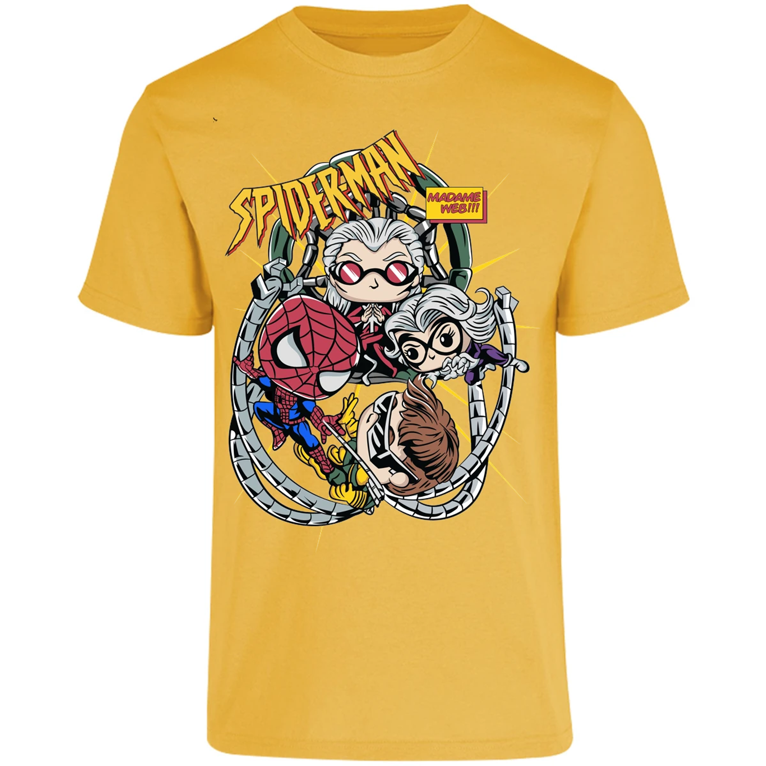 Playera Marvel Spiderman Madame Web para Adulto 17