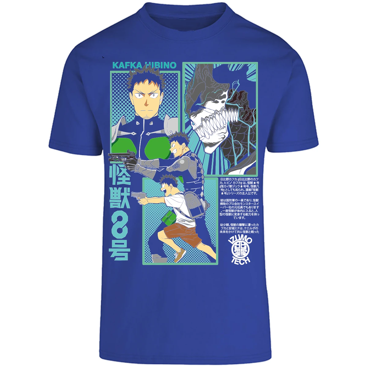 Playera Kaiju 8 Kafka Kaiju 8 para Adulto 10