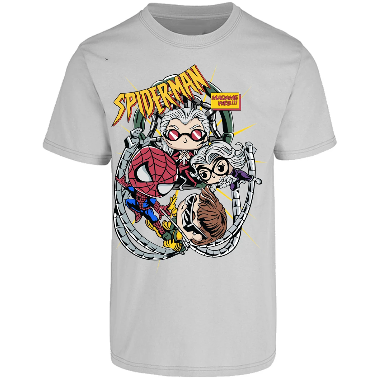 Playera Marvel Spiderman Madame Web para Adulto 21