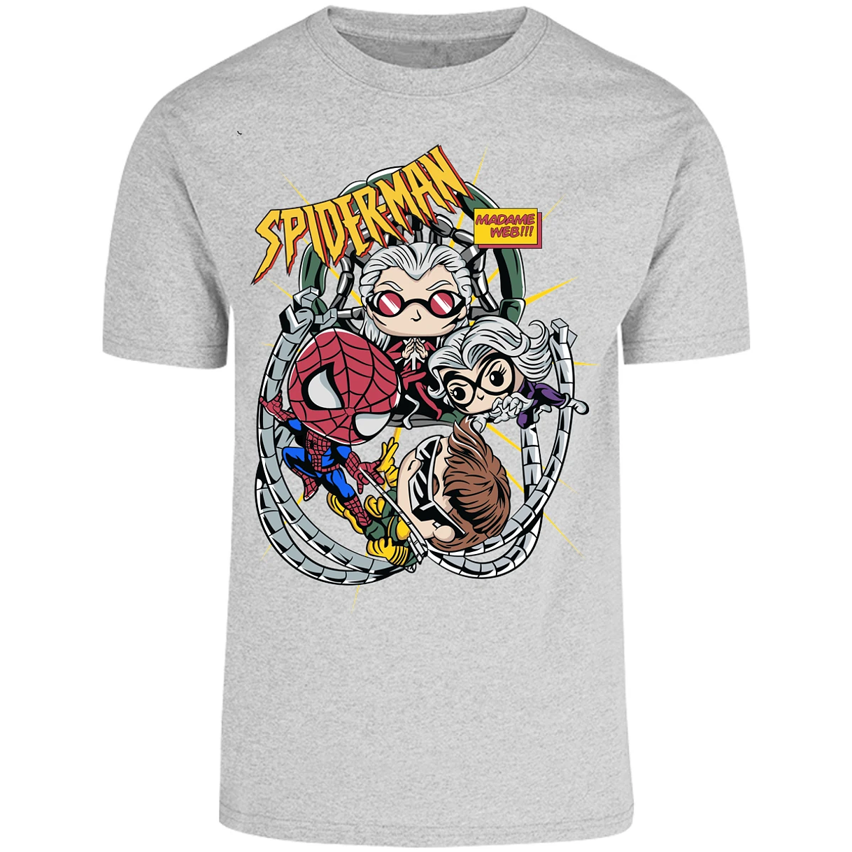 Playera Marvel Spiderman Madame Web para Adulto 29