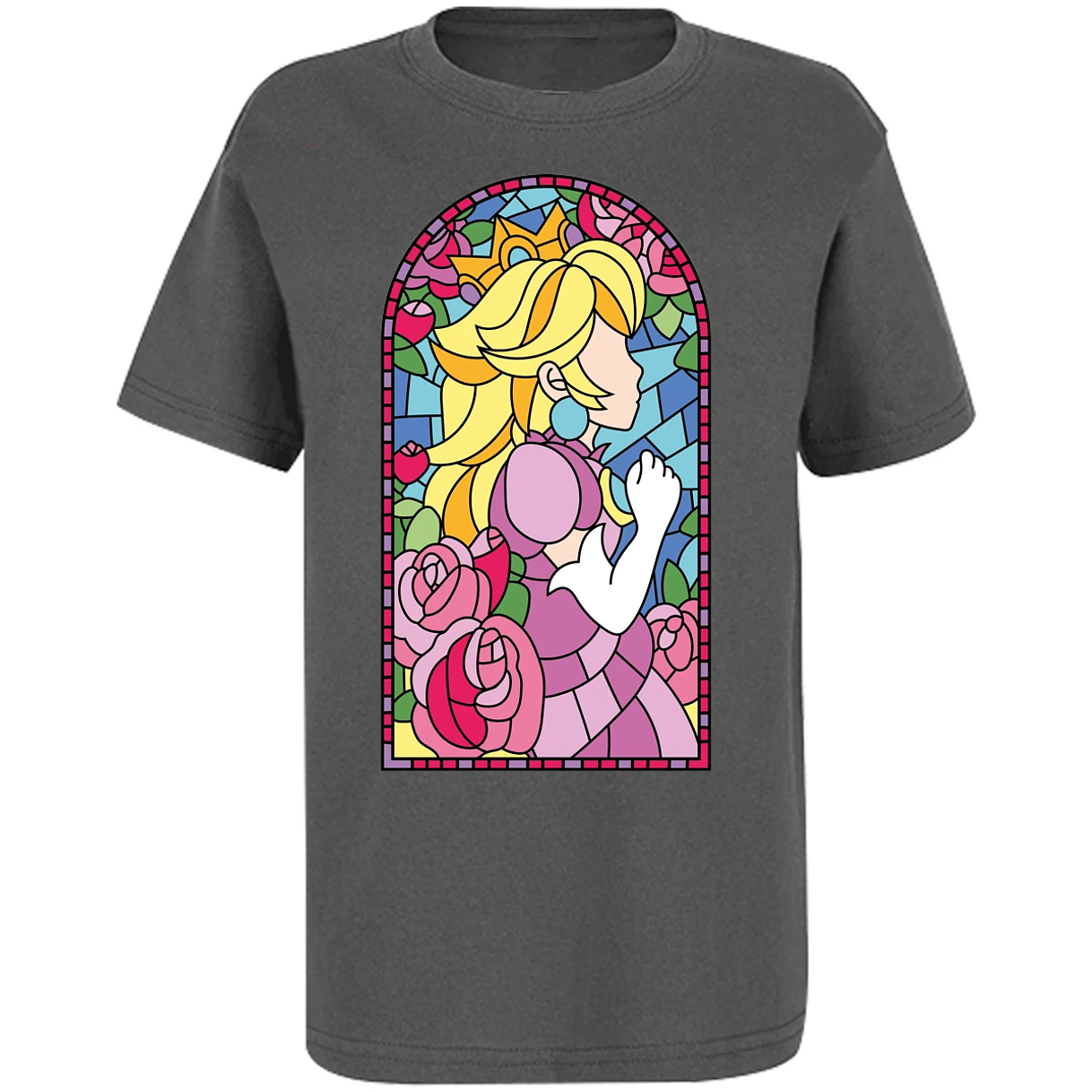 Playera Metroid Vitral Peach para Niño 8