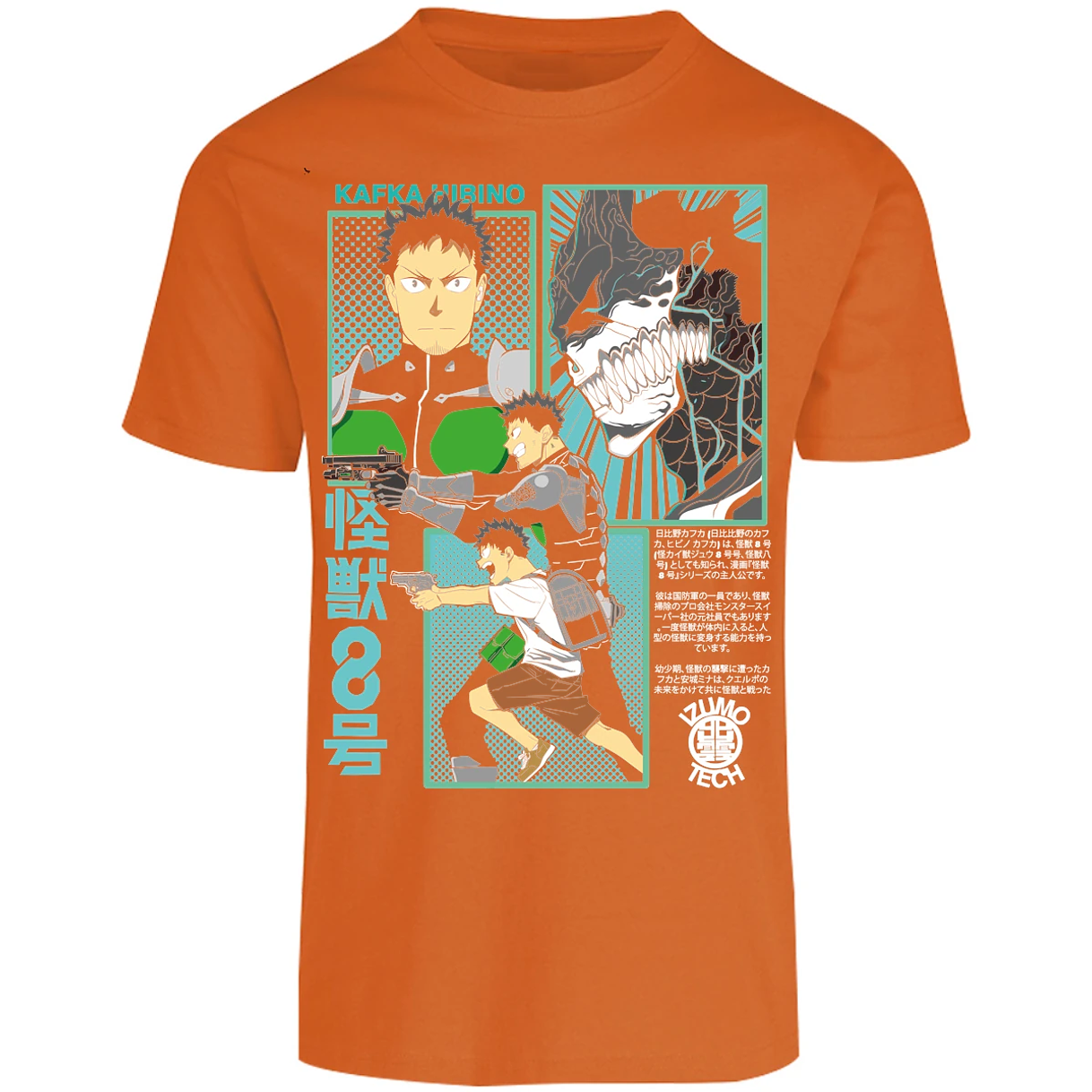 Playera Kaiju 8 Kafka Kaiju 8 para Adulto 17