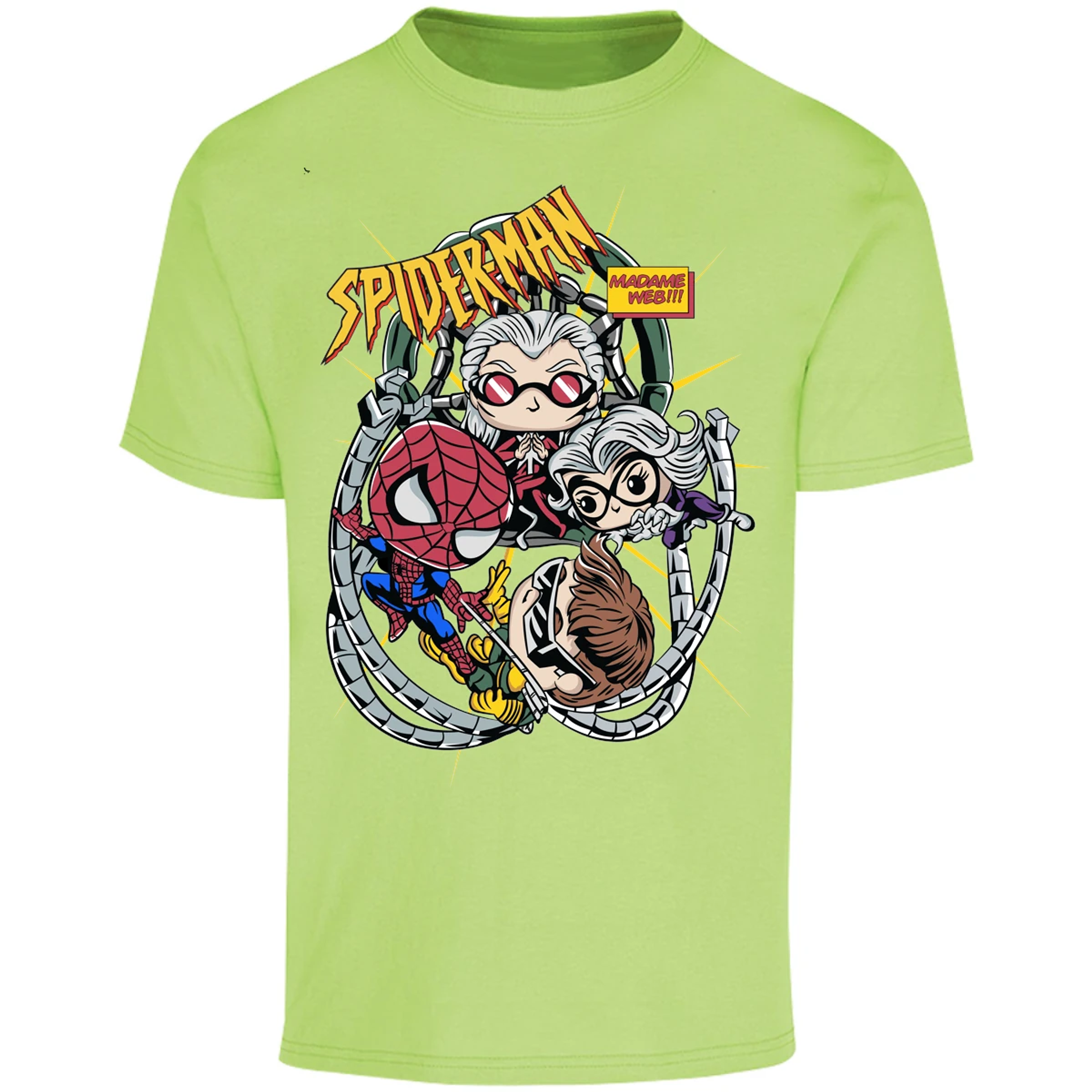 Playera Marvel Spiderman Madame Web para Adulto 23