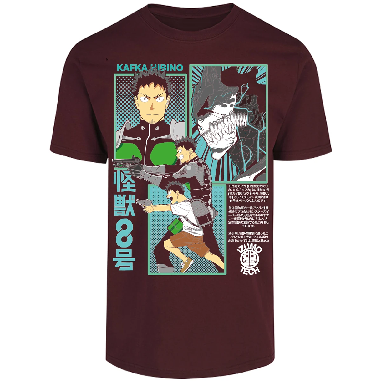Playera Kaiju 8 Kafka Kaiju 8 para Adulto 20