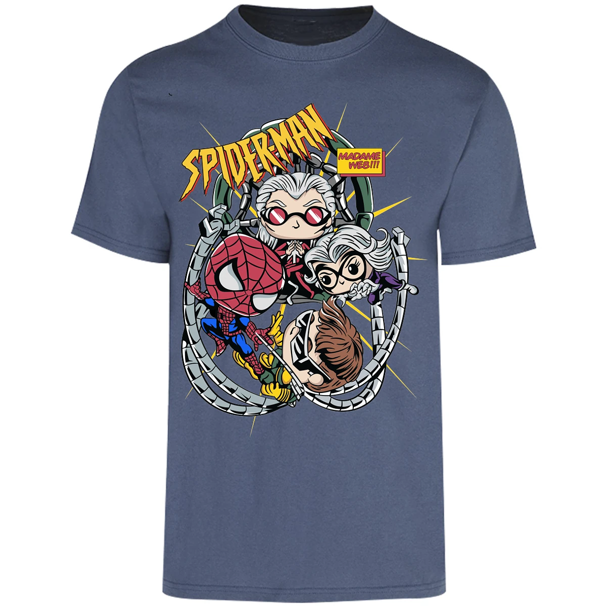 Playera Marvel Spiderman Madame Web para Adulto 26