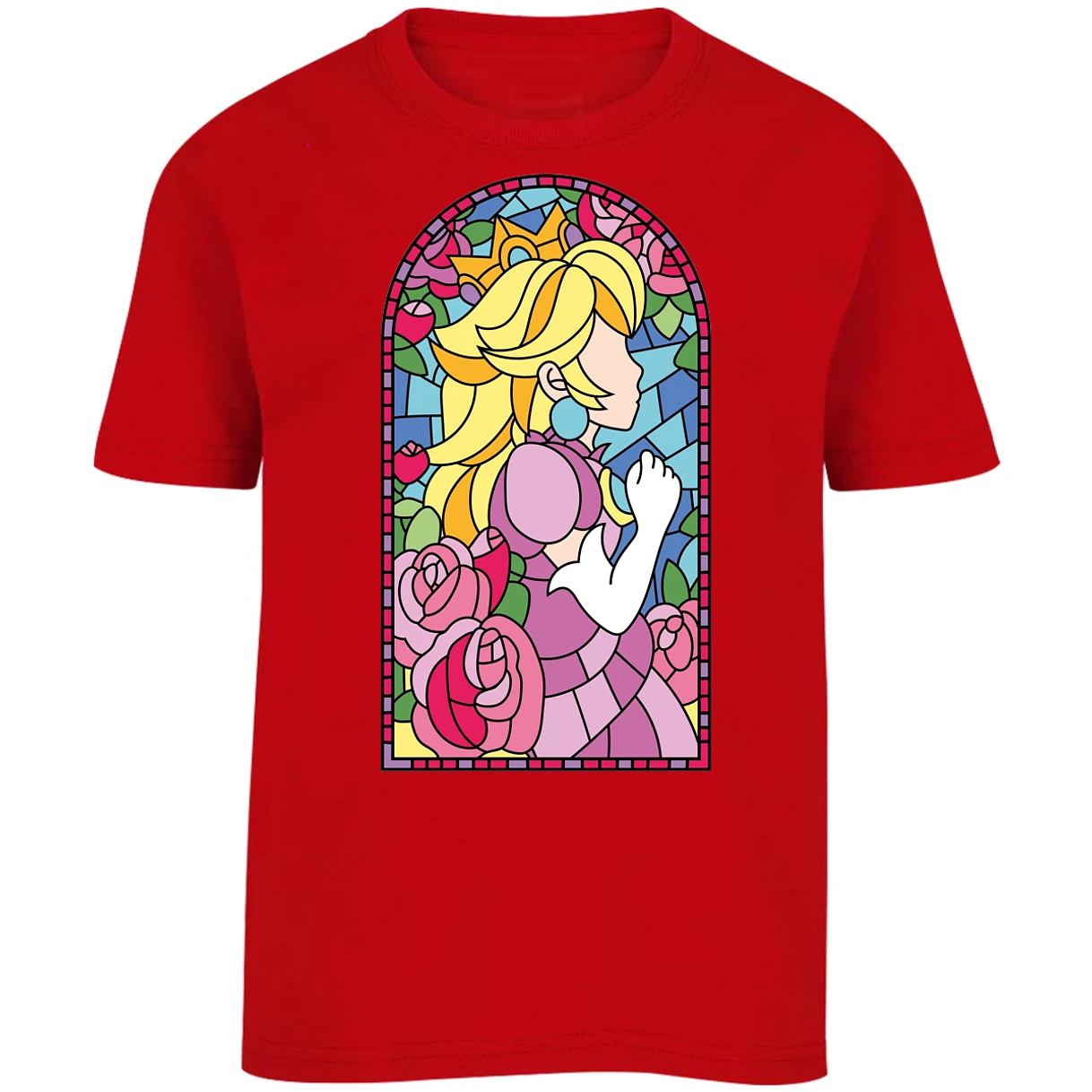Playera Metroid Vitral Peach para Niño 1