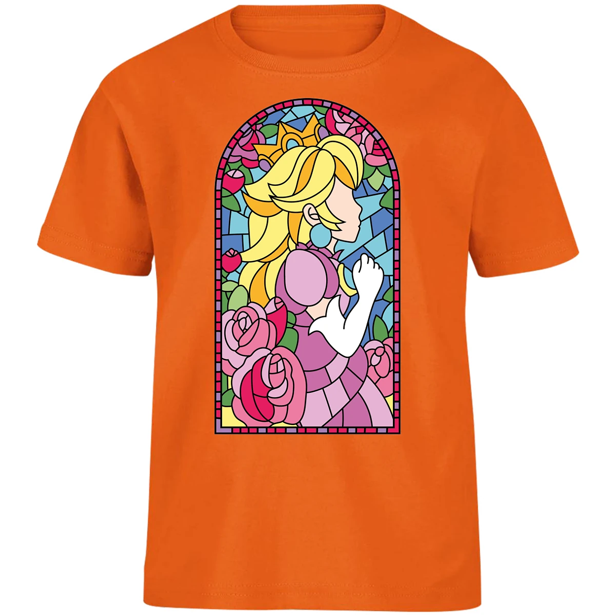 Playera Metroid Vitral Peach para Niño 17