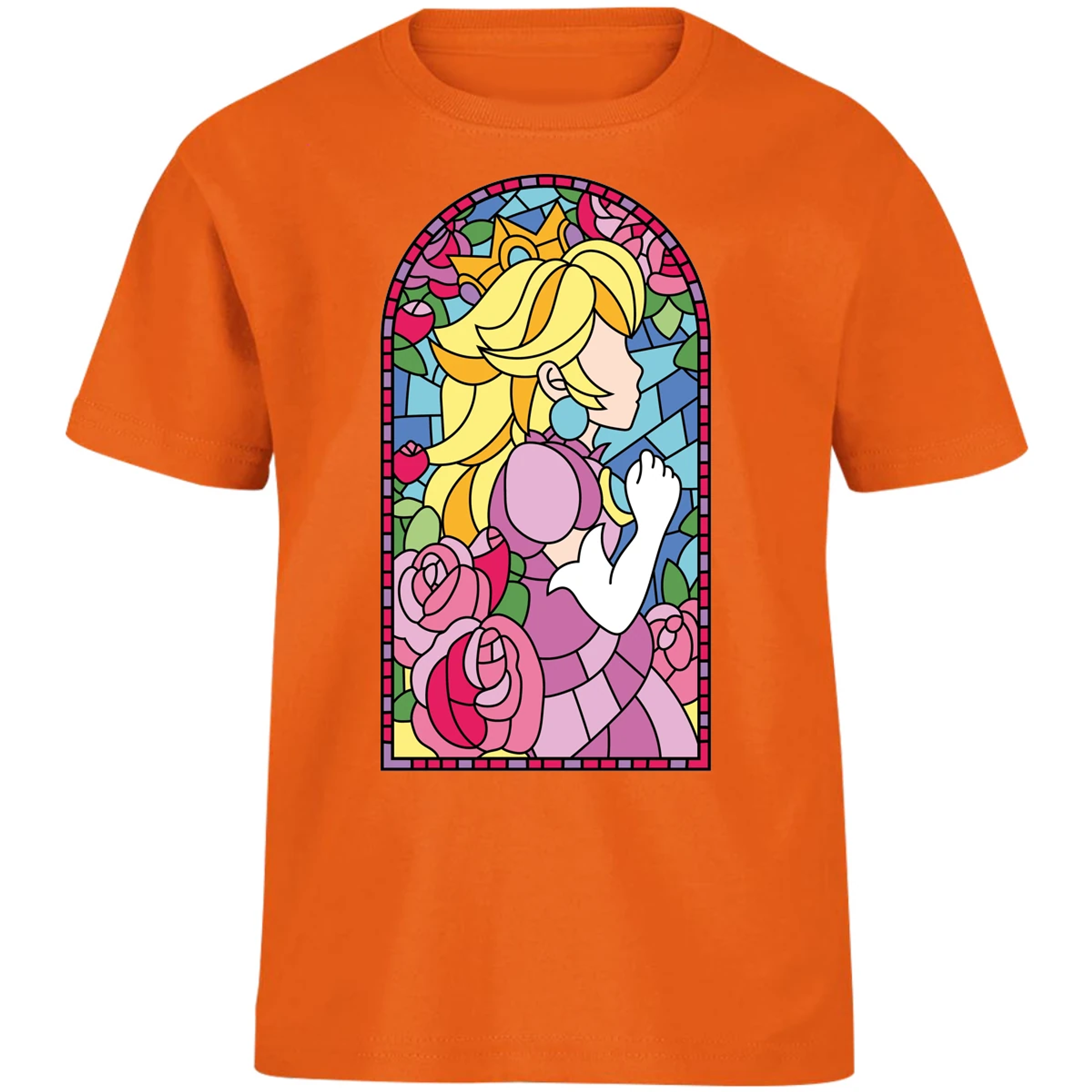 Playera Metroid Vitral Peach para Niño 17