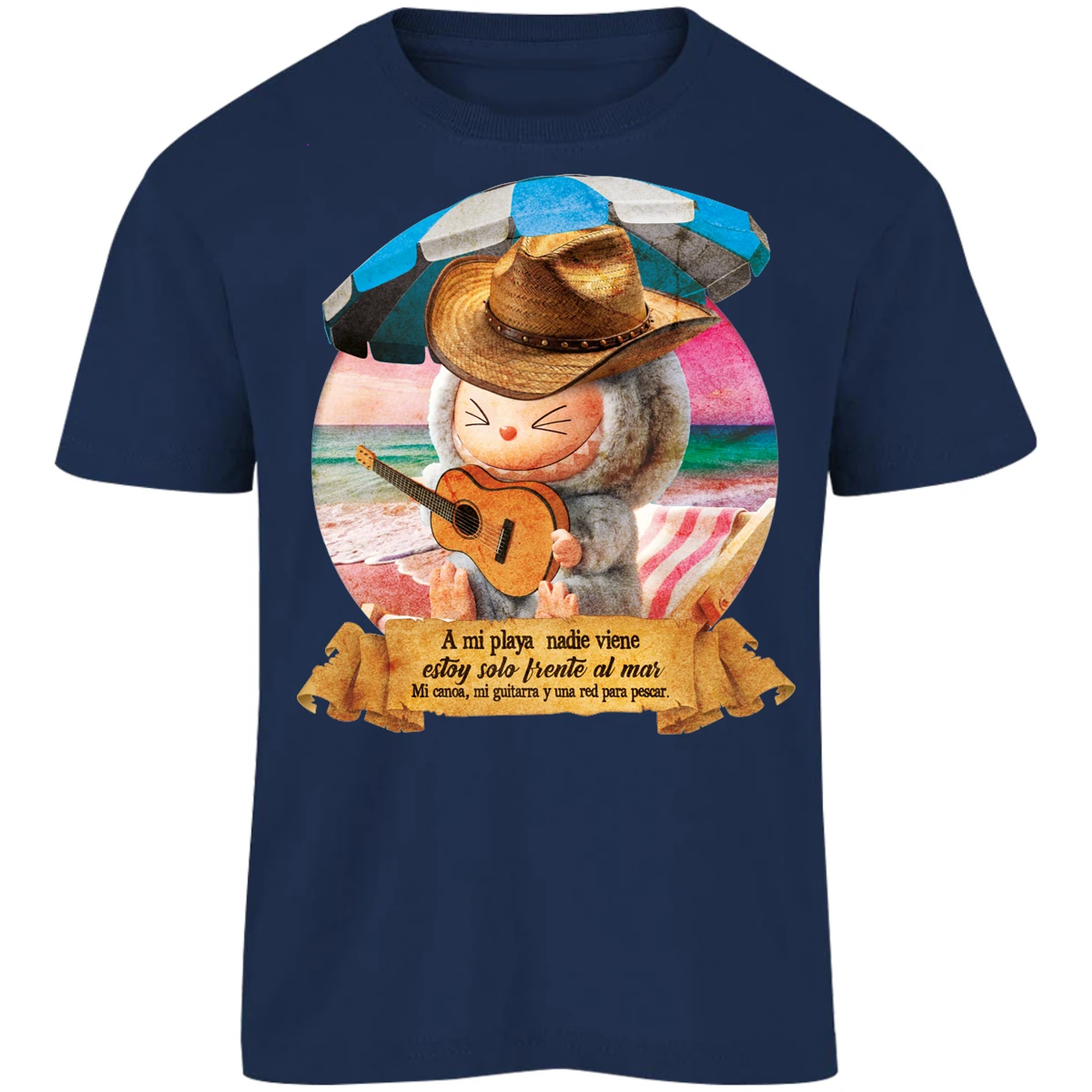 Playera Labubu Labubus Norteos Mi Playa para Niño 6